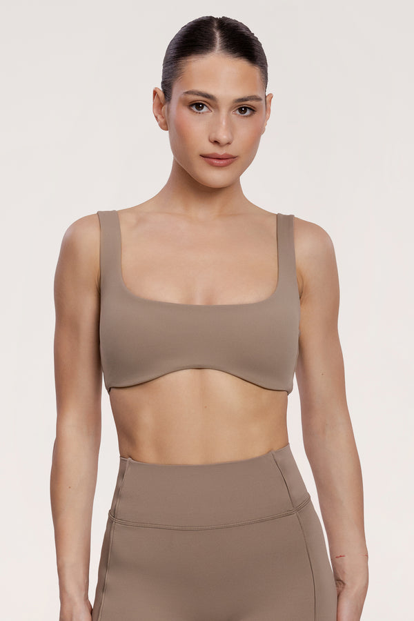 Grudnjak pilates era warm beige