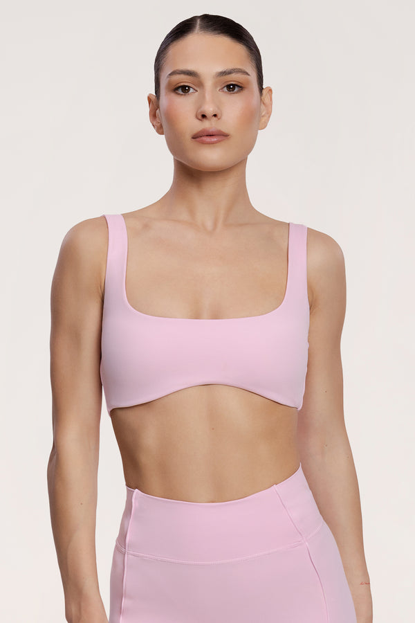 Sportski grudnjak pilates era pink