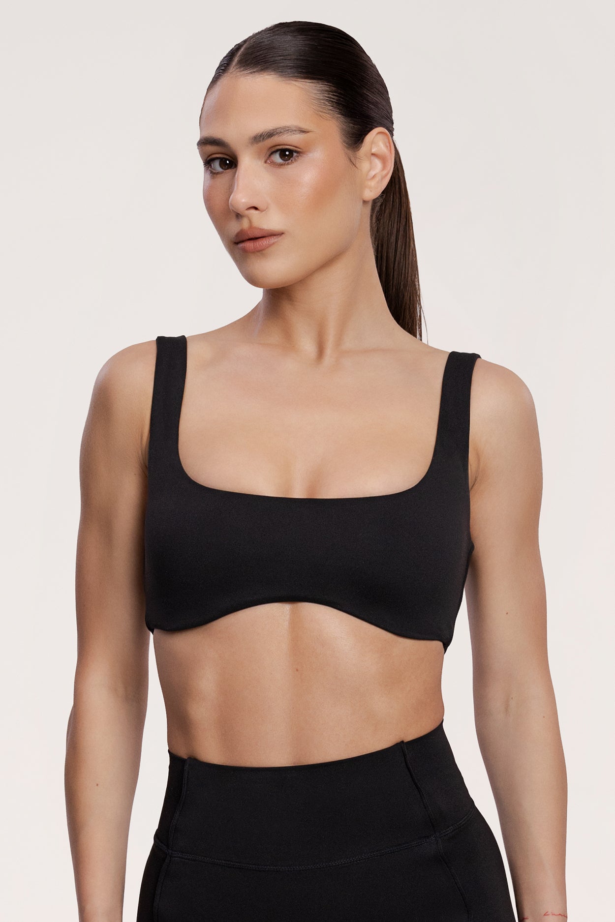 Sportski grudnjak pilates era black