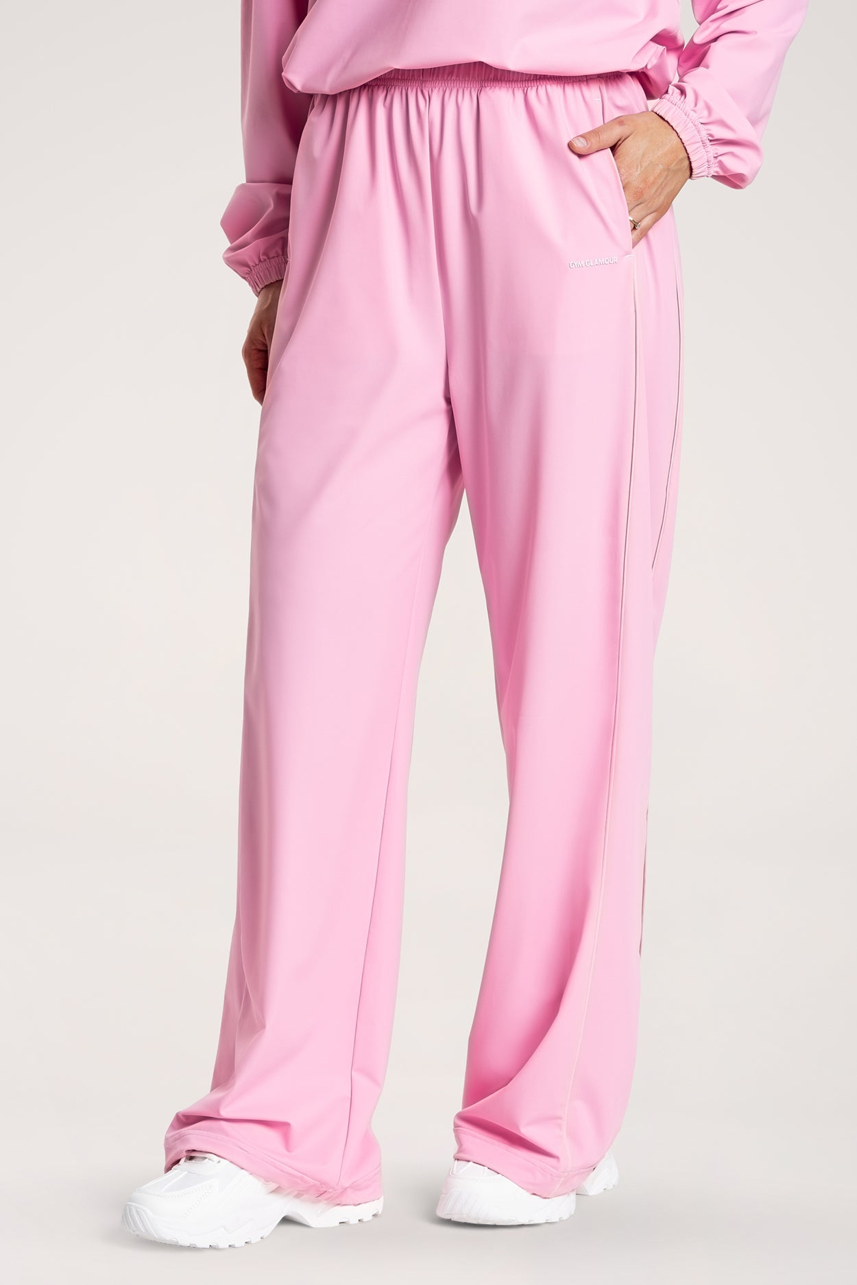 Hlače slick UN1FORM light pink