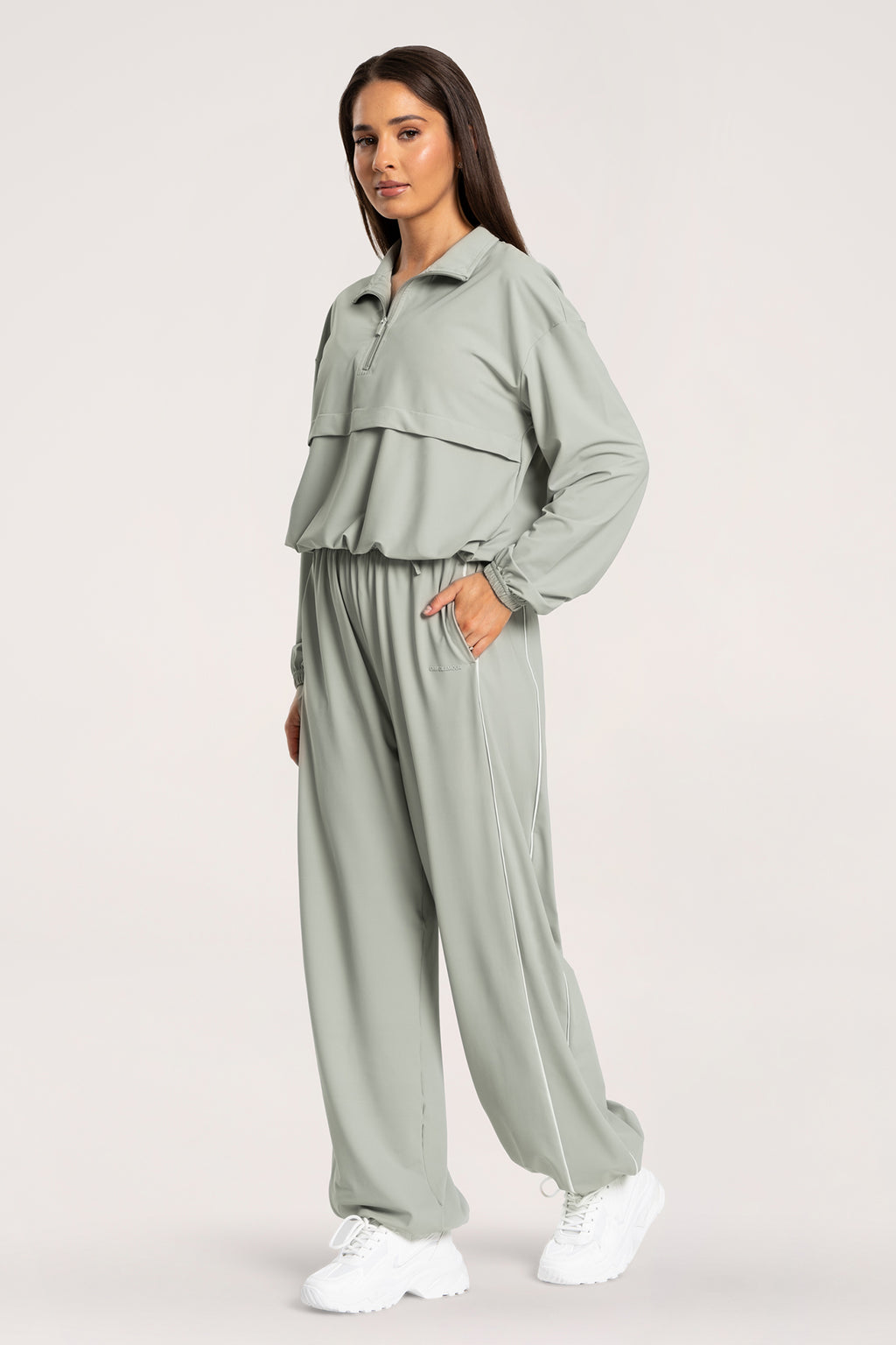 Majica slick UN1FORM olive grey