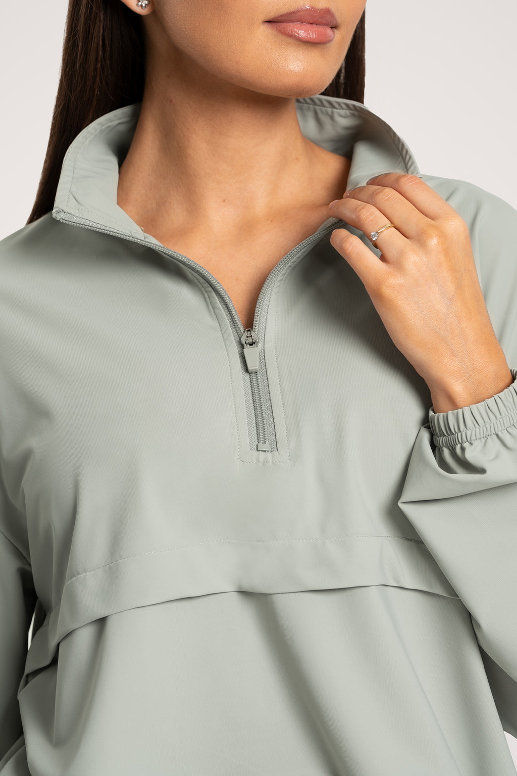 Majica slick UN1FORM olive grey