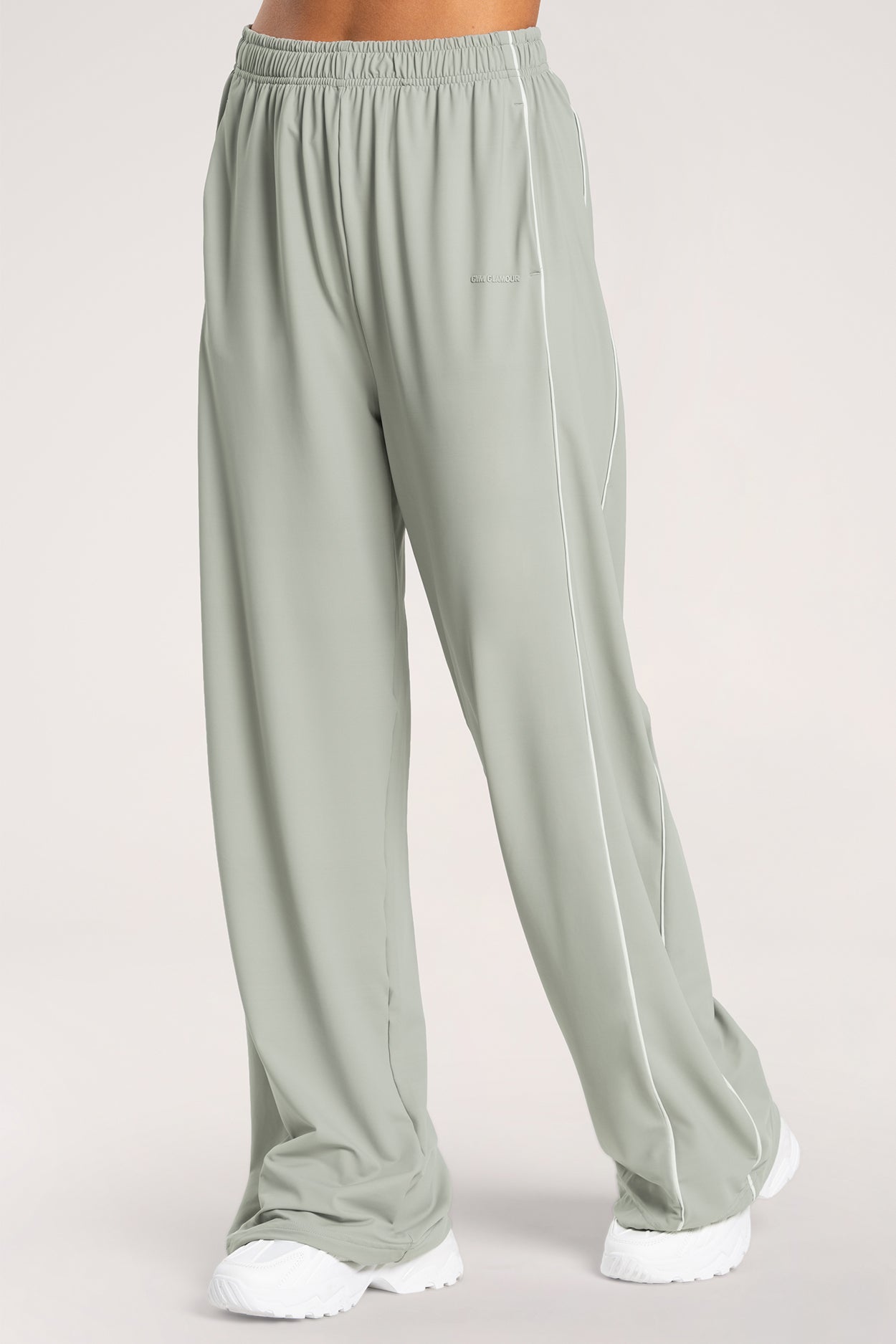 Hlače slick UN1FORM olive grey