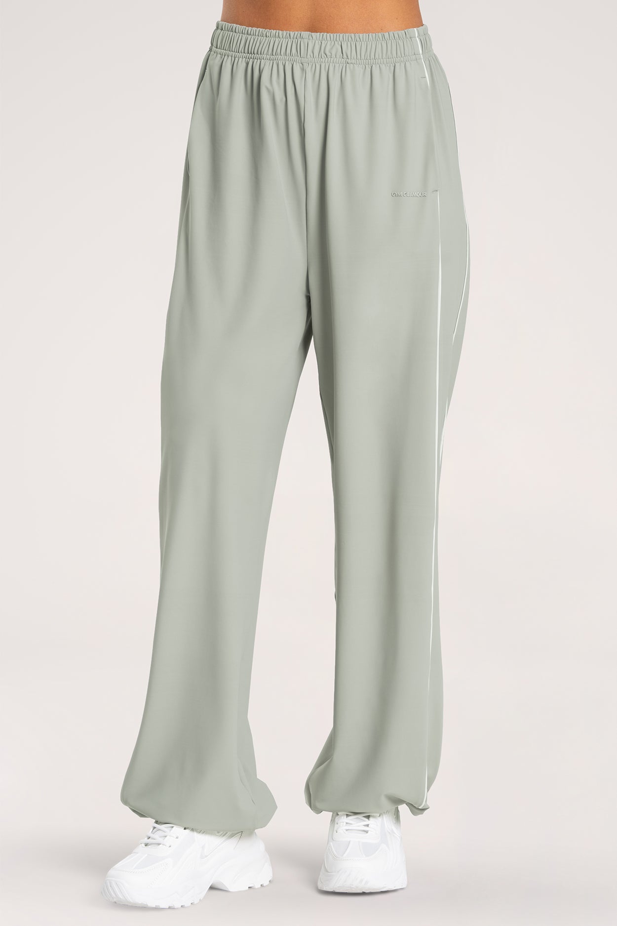 Hlače slick UN1FORM olive grey