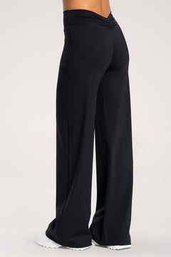 Hlače booty tie UN1FORM black