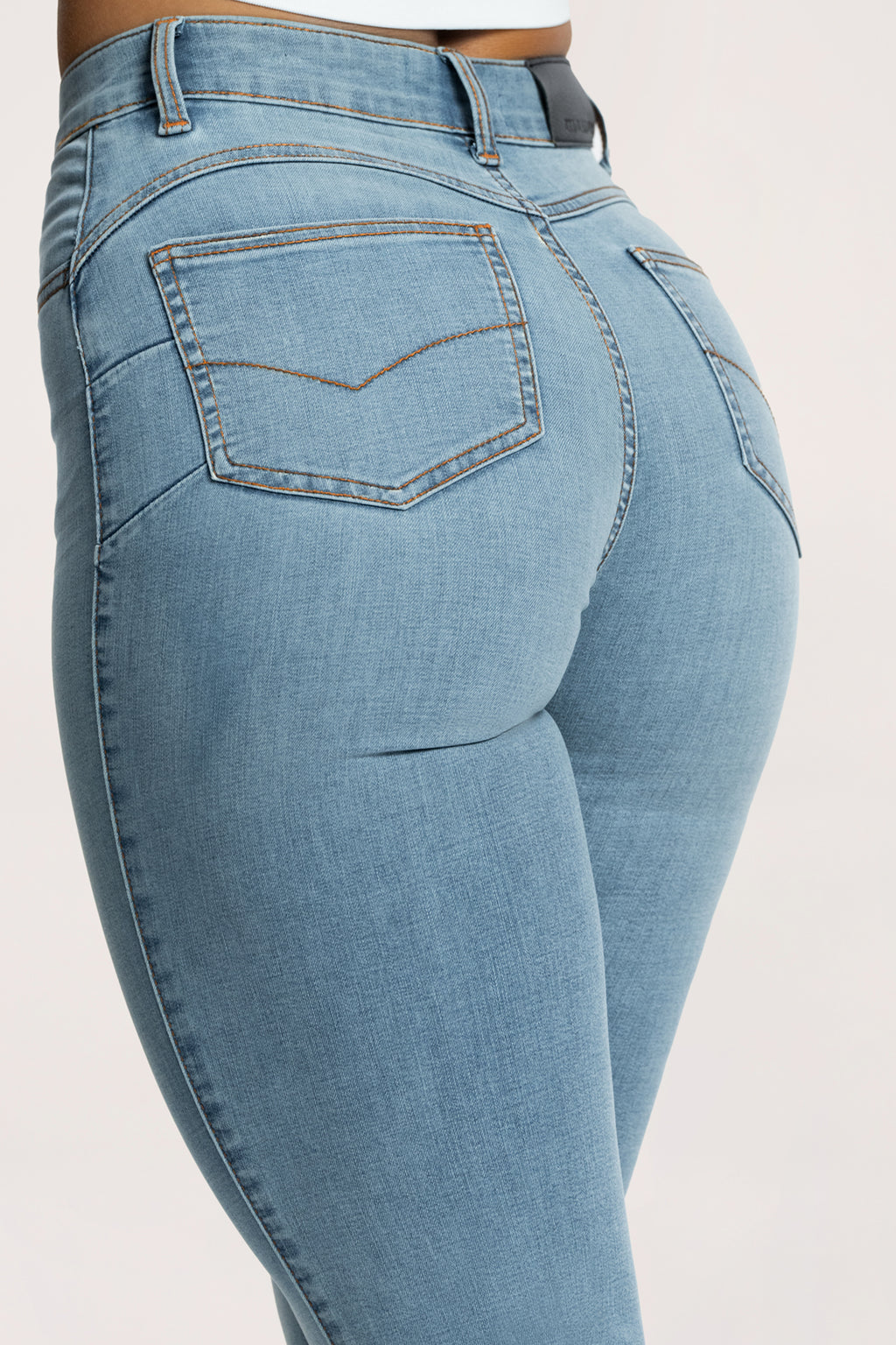Zvonolike traperice perfect slim light blue