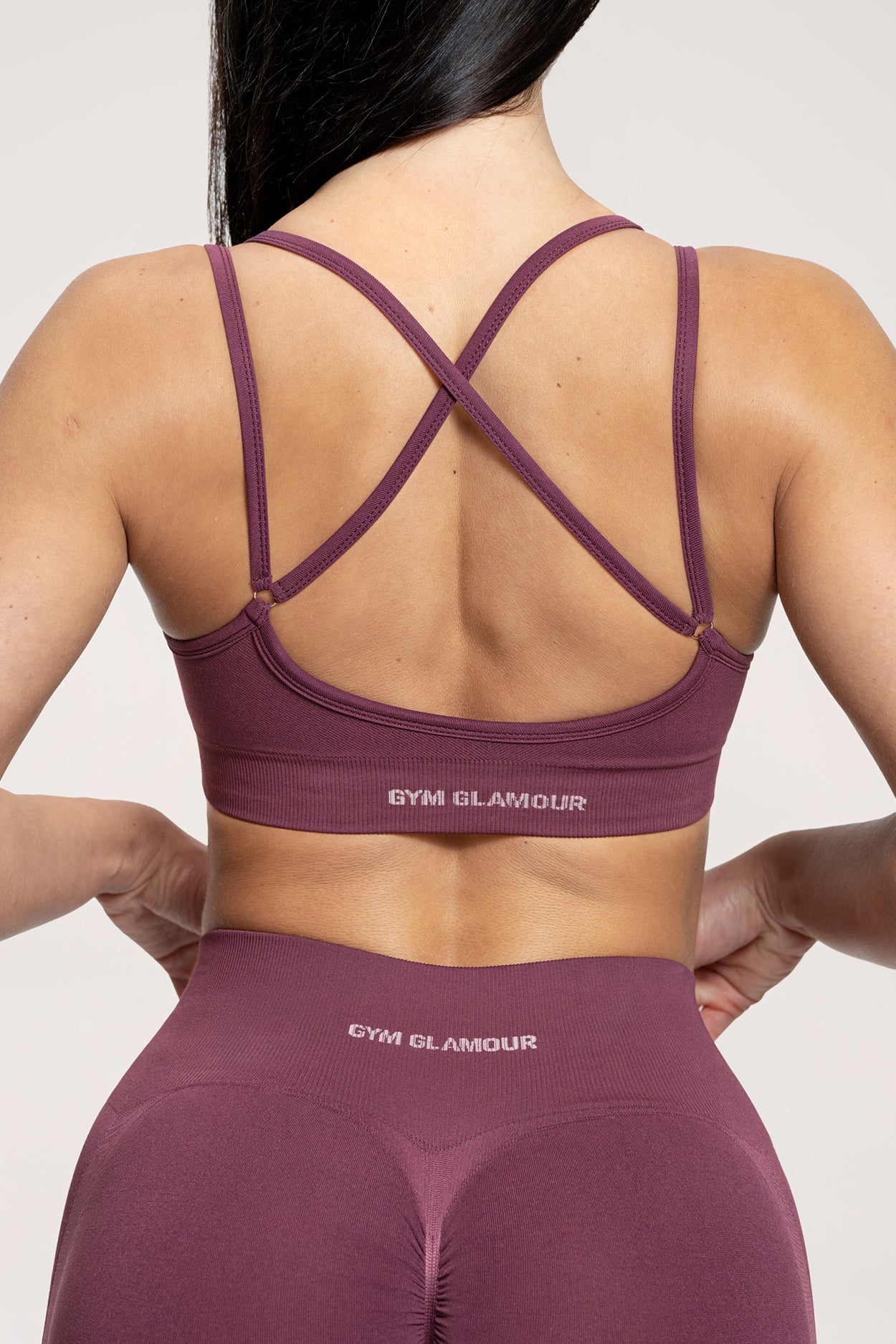 Sportski grudnjak fake BBL maroon