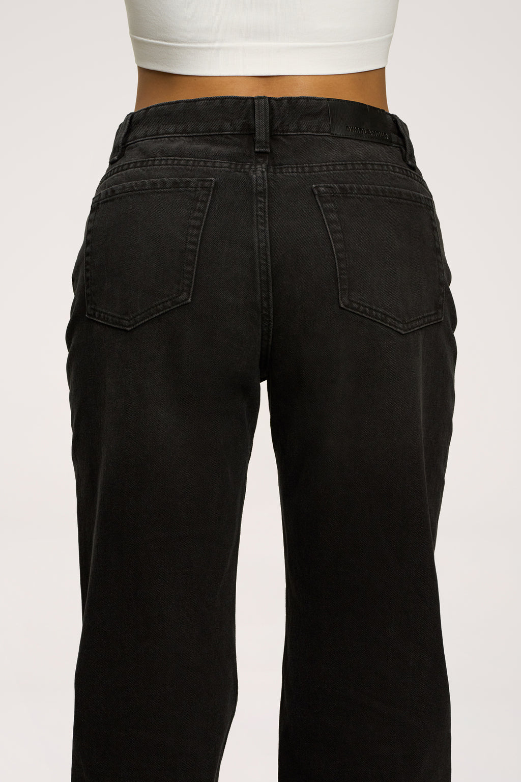 Traperice wide relaxed black