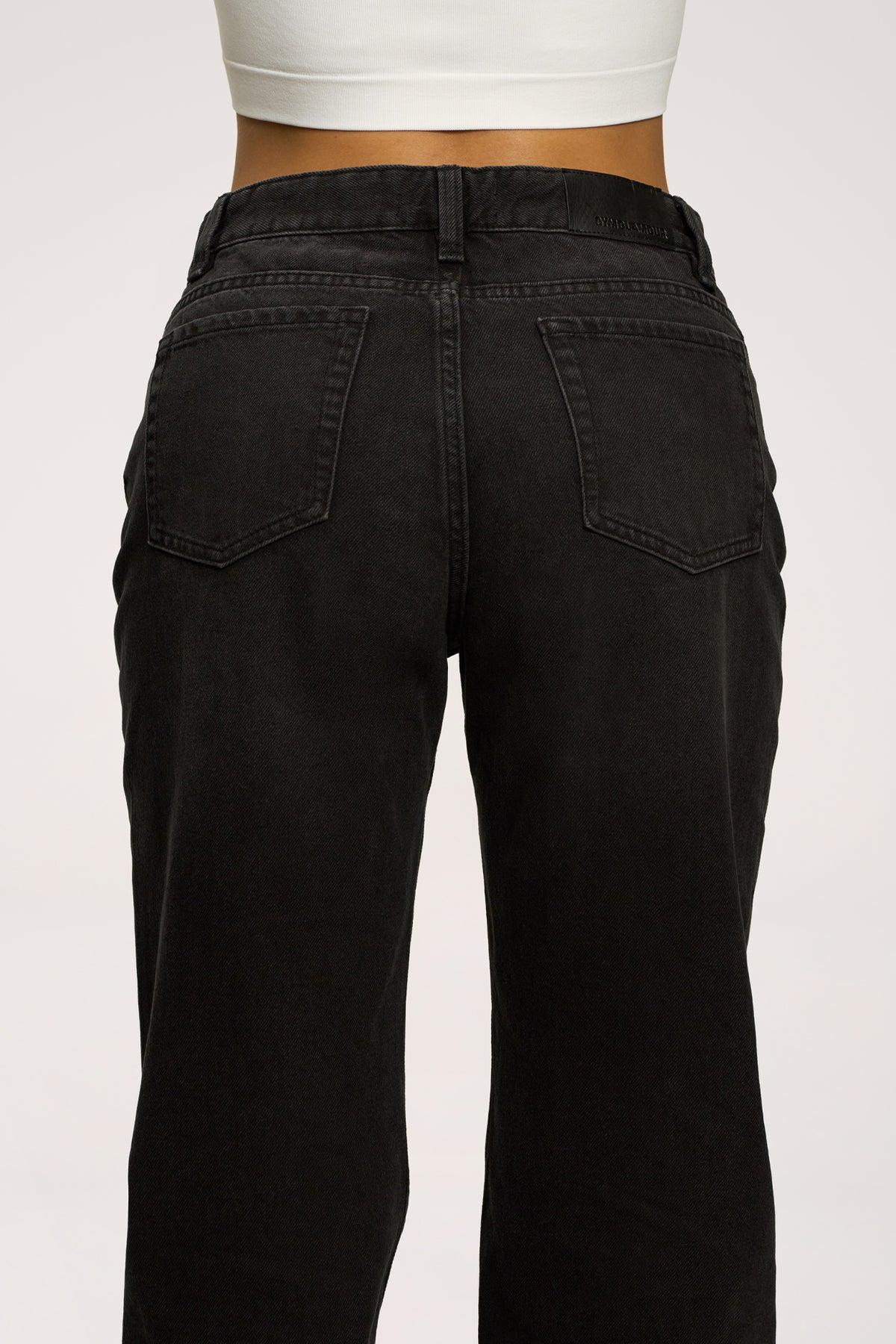 Traperice wide relaxed black
