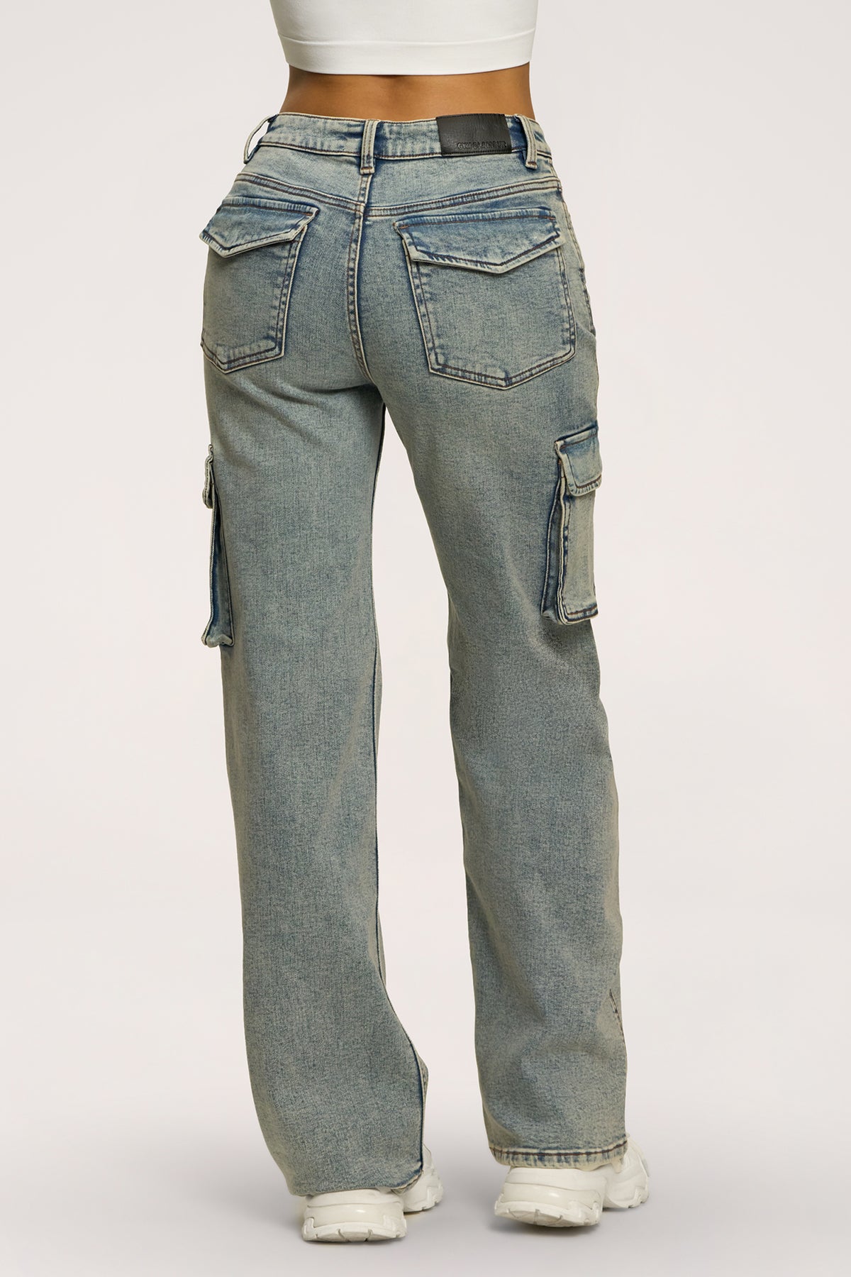 Traperice cargo washed blue