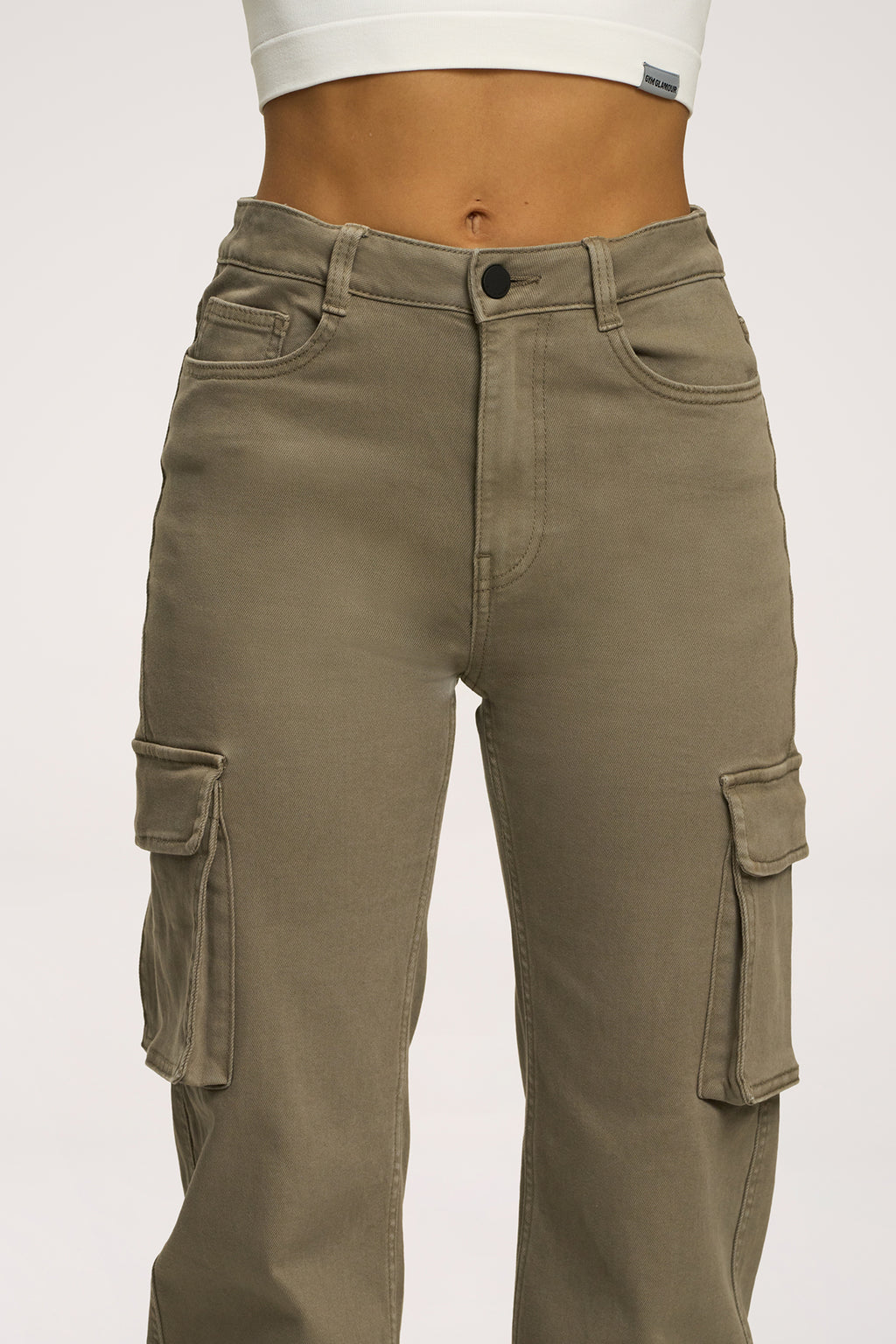 Traperice cargo green olive