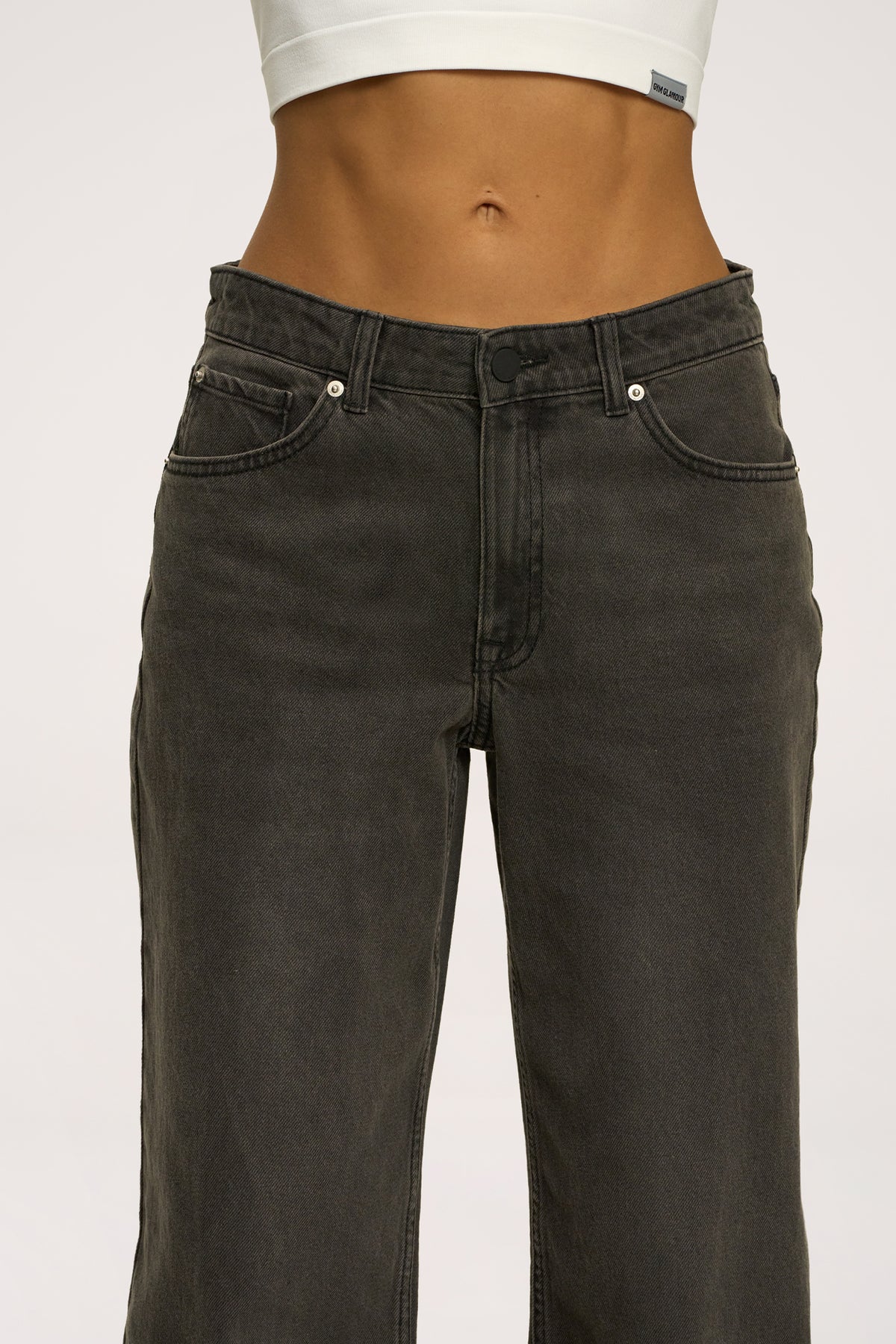 Traperice boyfriend grey