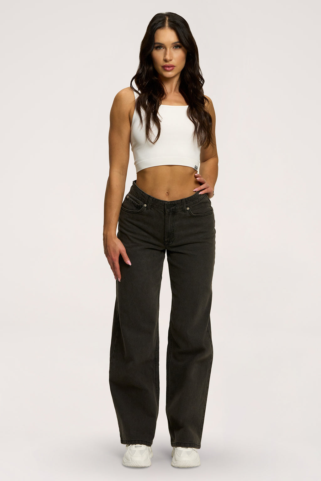 Traperice boyfriend grey