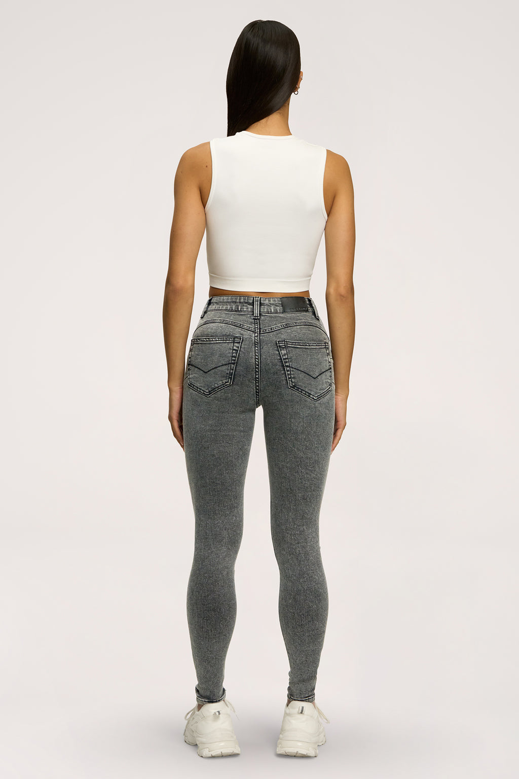 Traperice skinny perfect slim light grey
