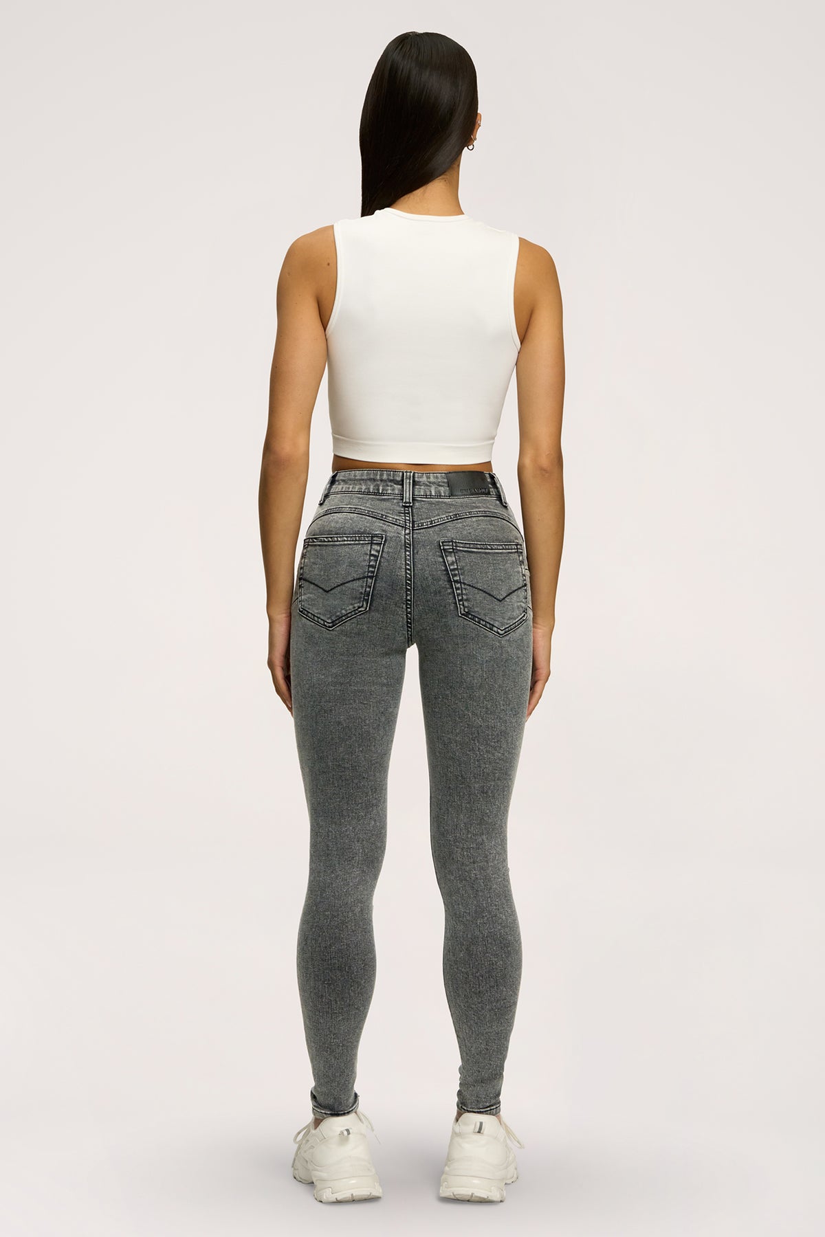 Traperice skinny perfect slim light grey