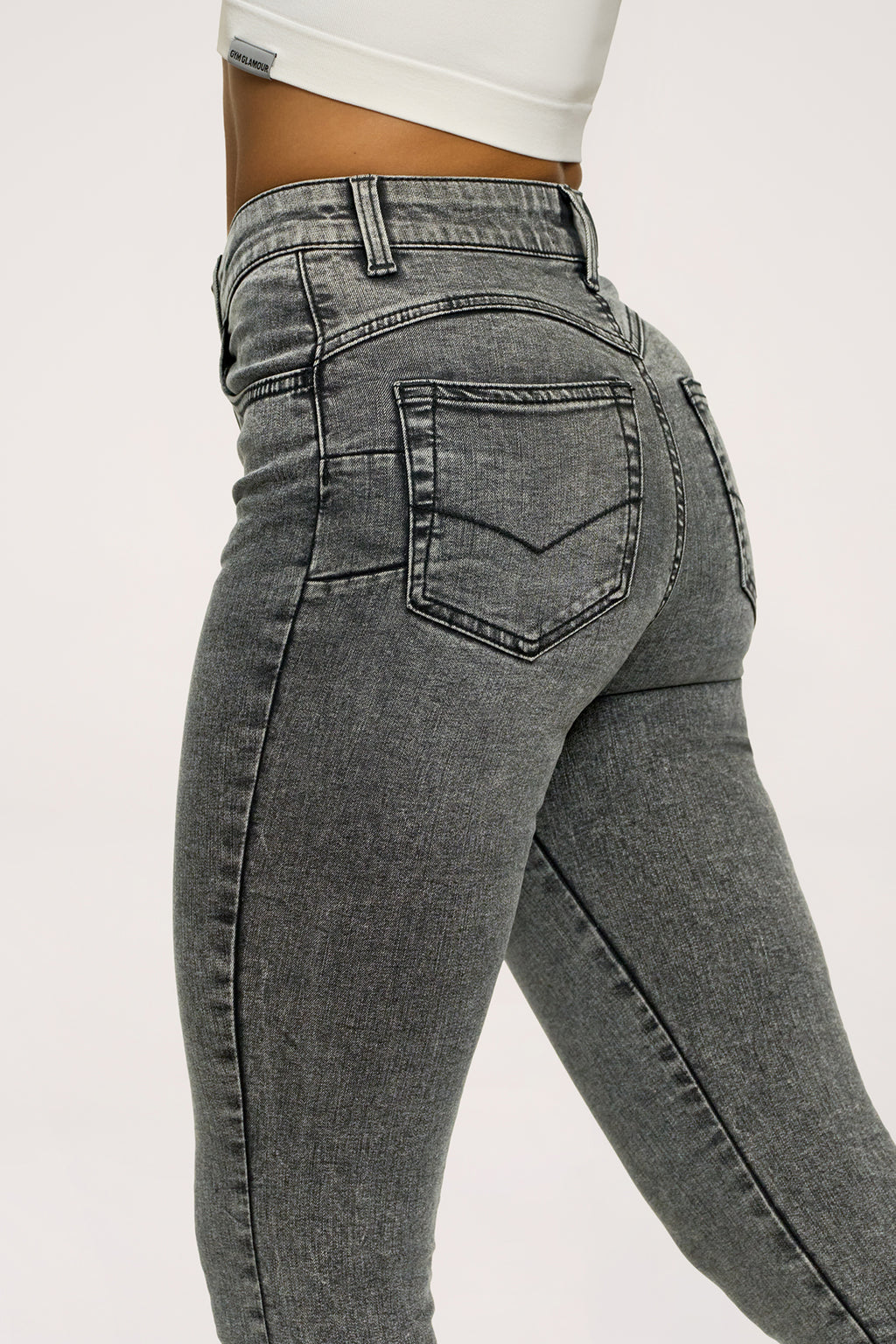 Traperice skinny perfect slim light grey