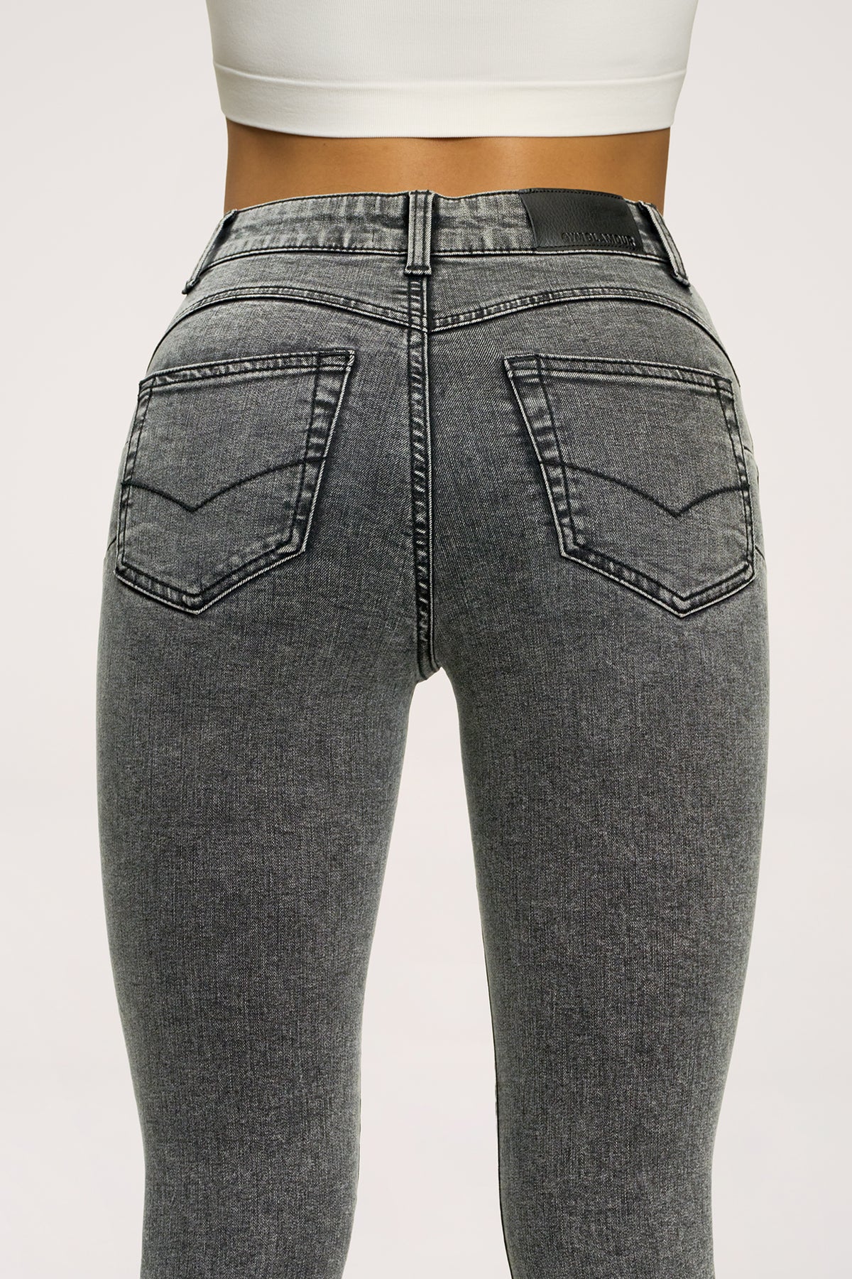 Traperice skinny perfect slim light grey