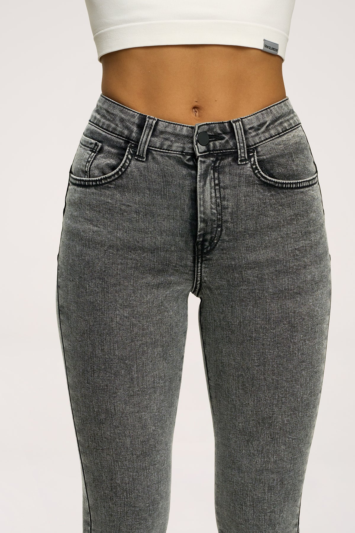 Traperice skinny perfect slim light grey