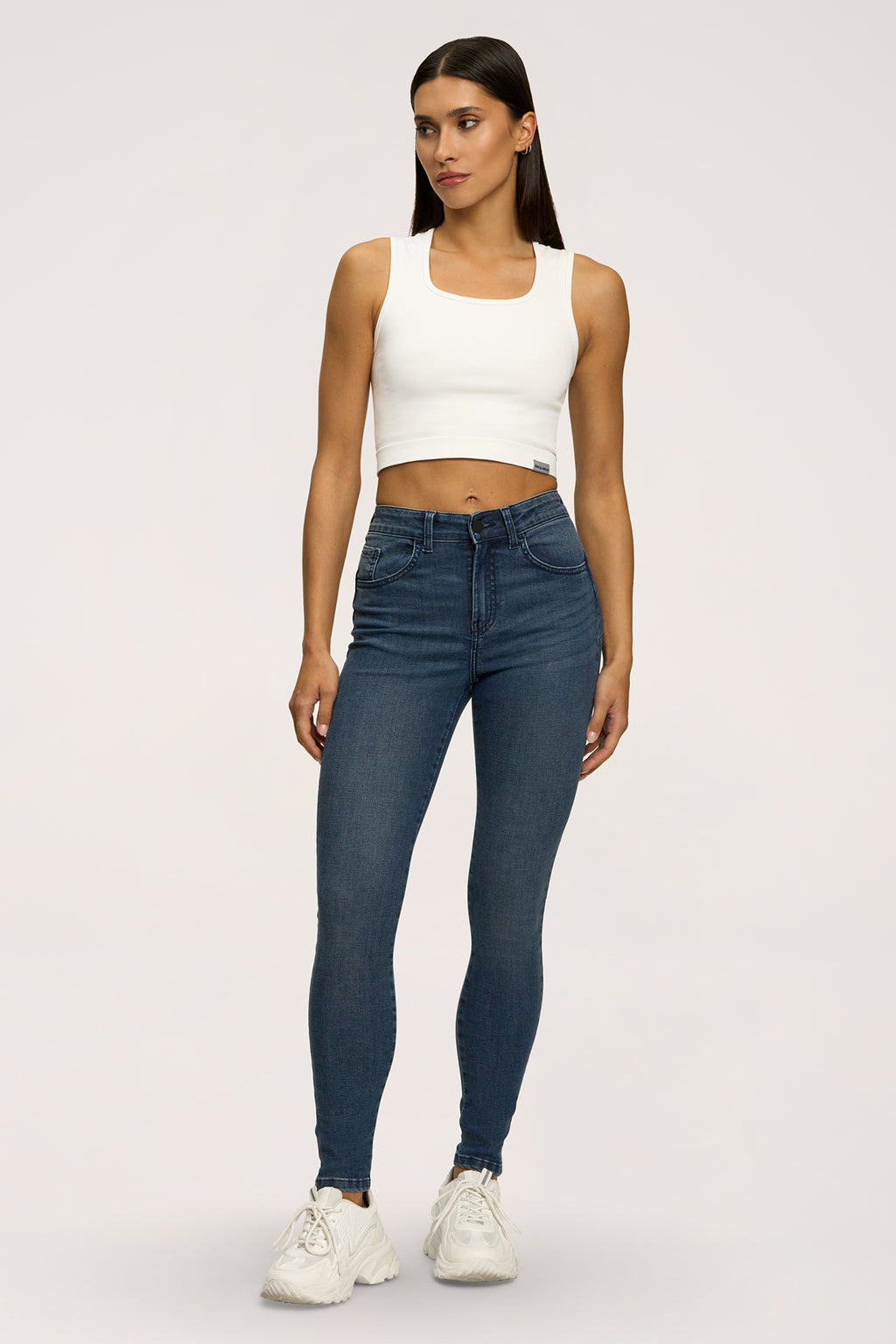 Traperice skinny perfect slim navy blue