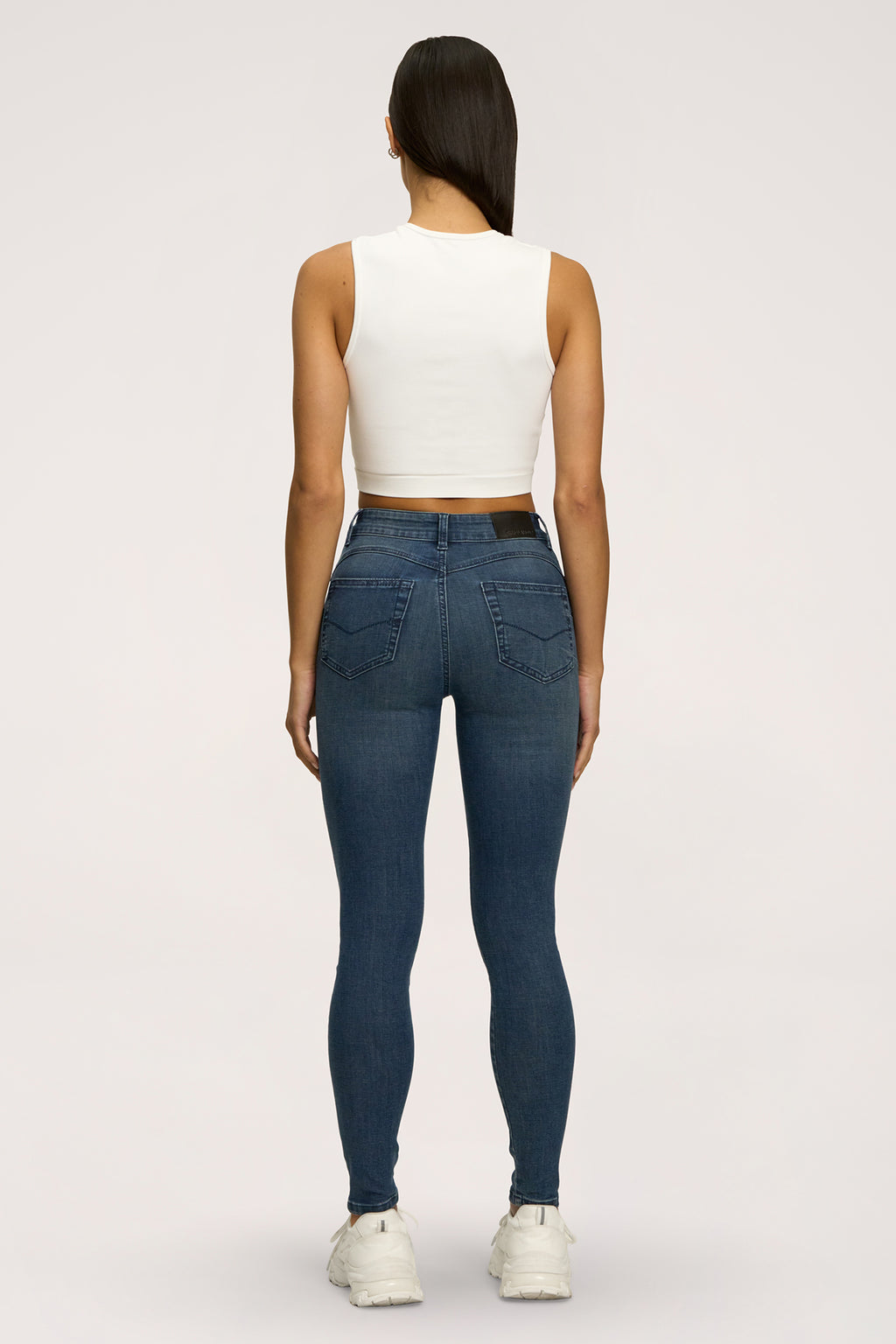 Traperice skinny perfect slim navy blue