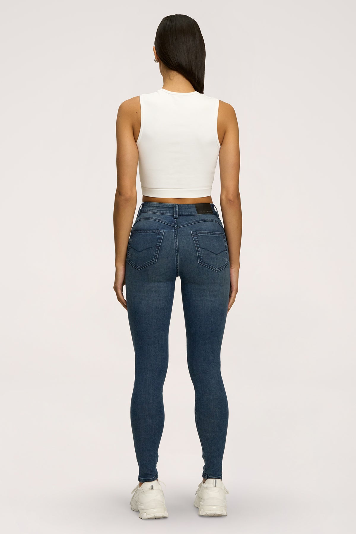 Traperice skinny perfect slim navy blue