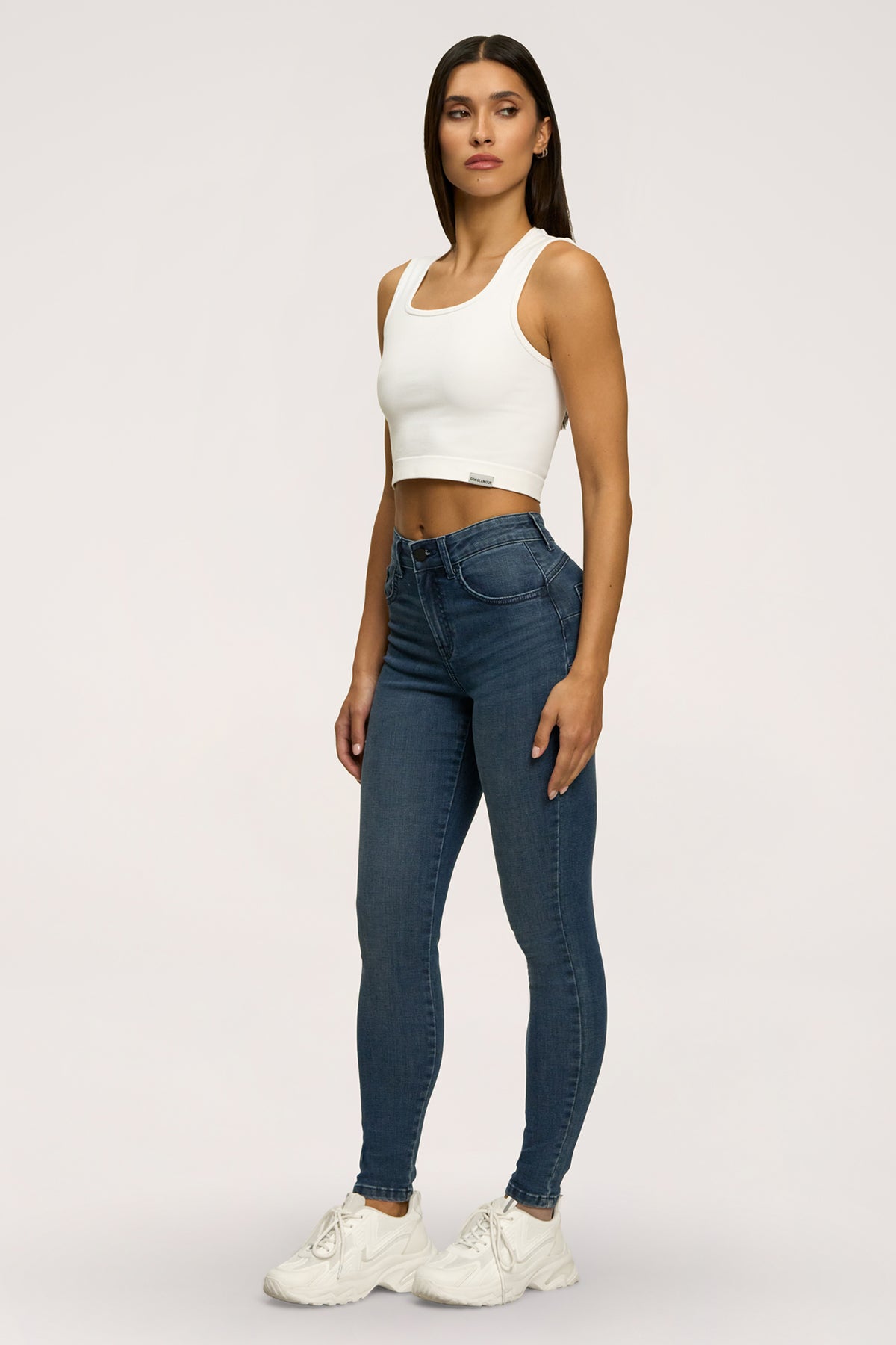 Traperice skinny perfect slim navy blue
