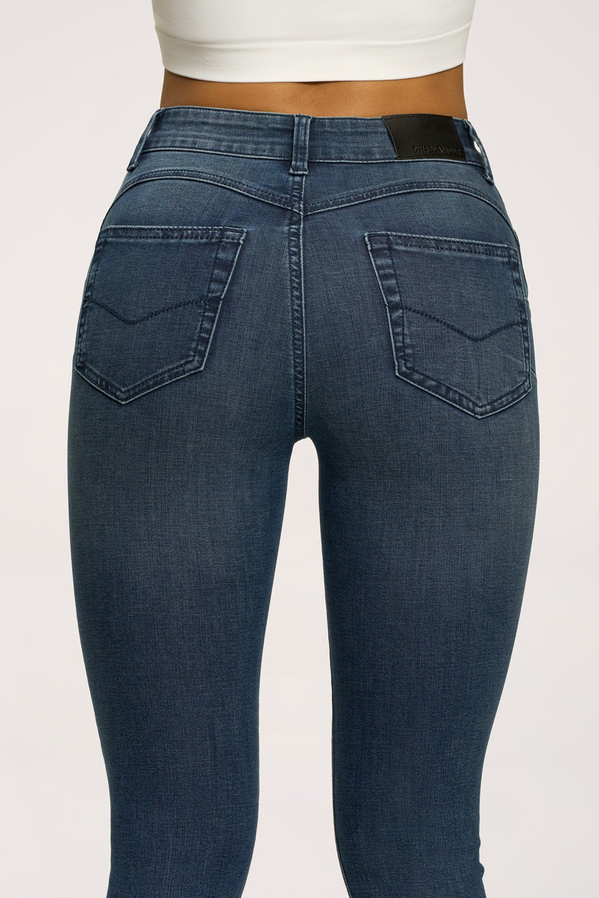 Traperice skinny perfect slim navy blue