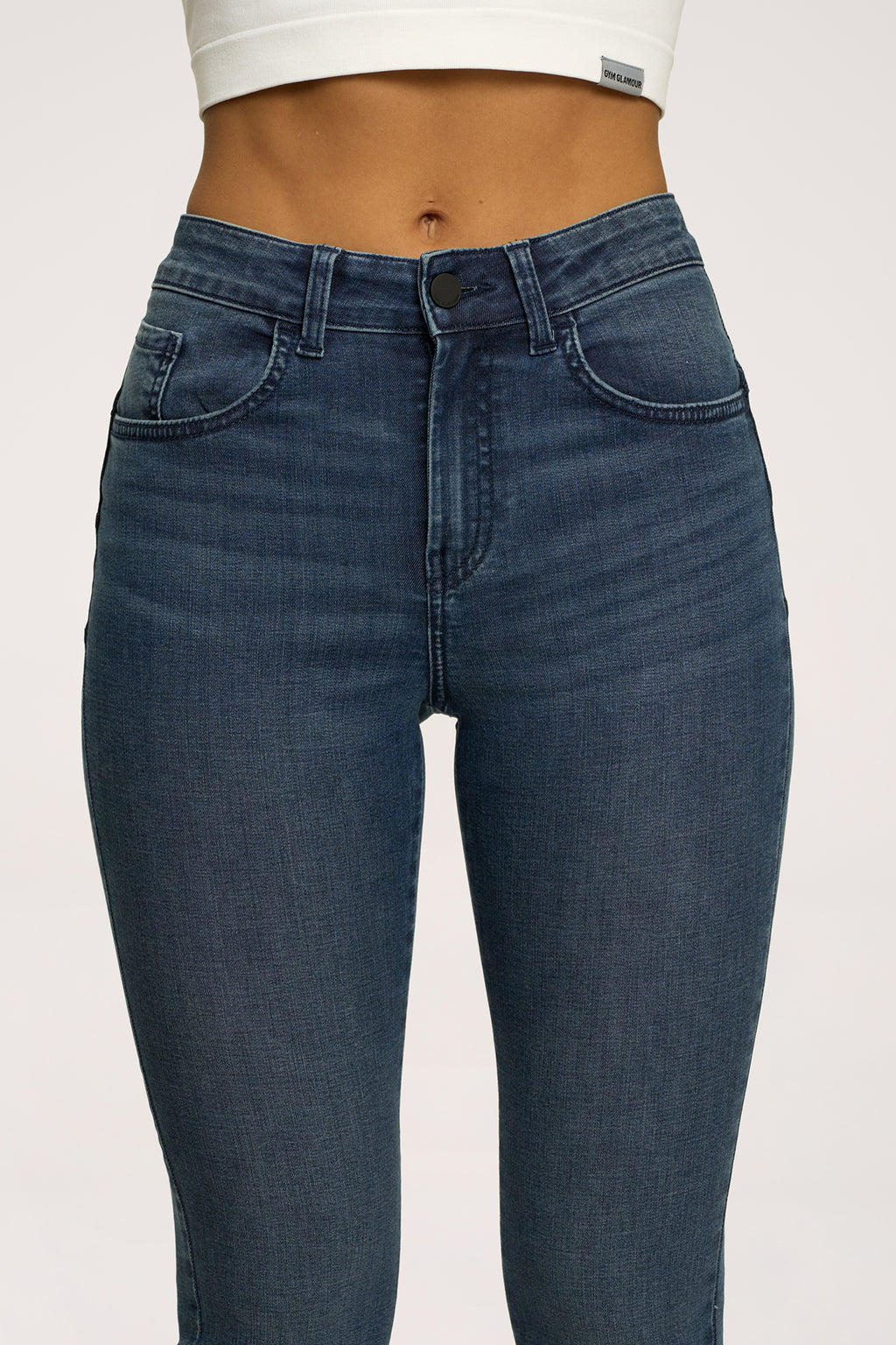 Traperice skinny perfect slim navy blue