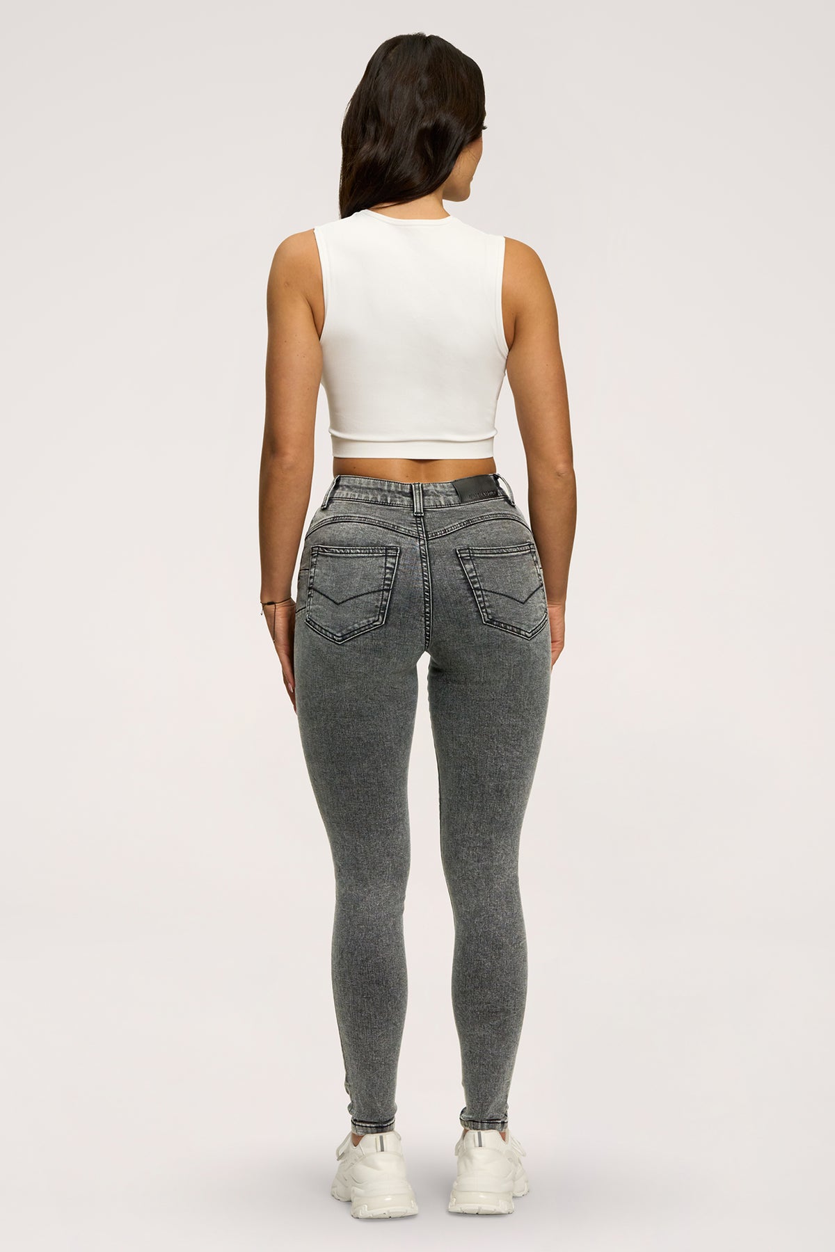 Traperice skinny perfect slim light grey
