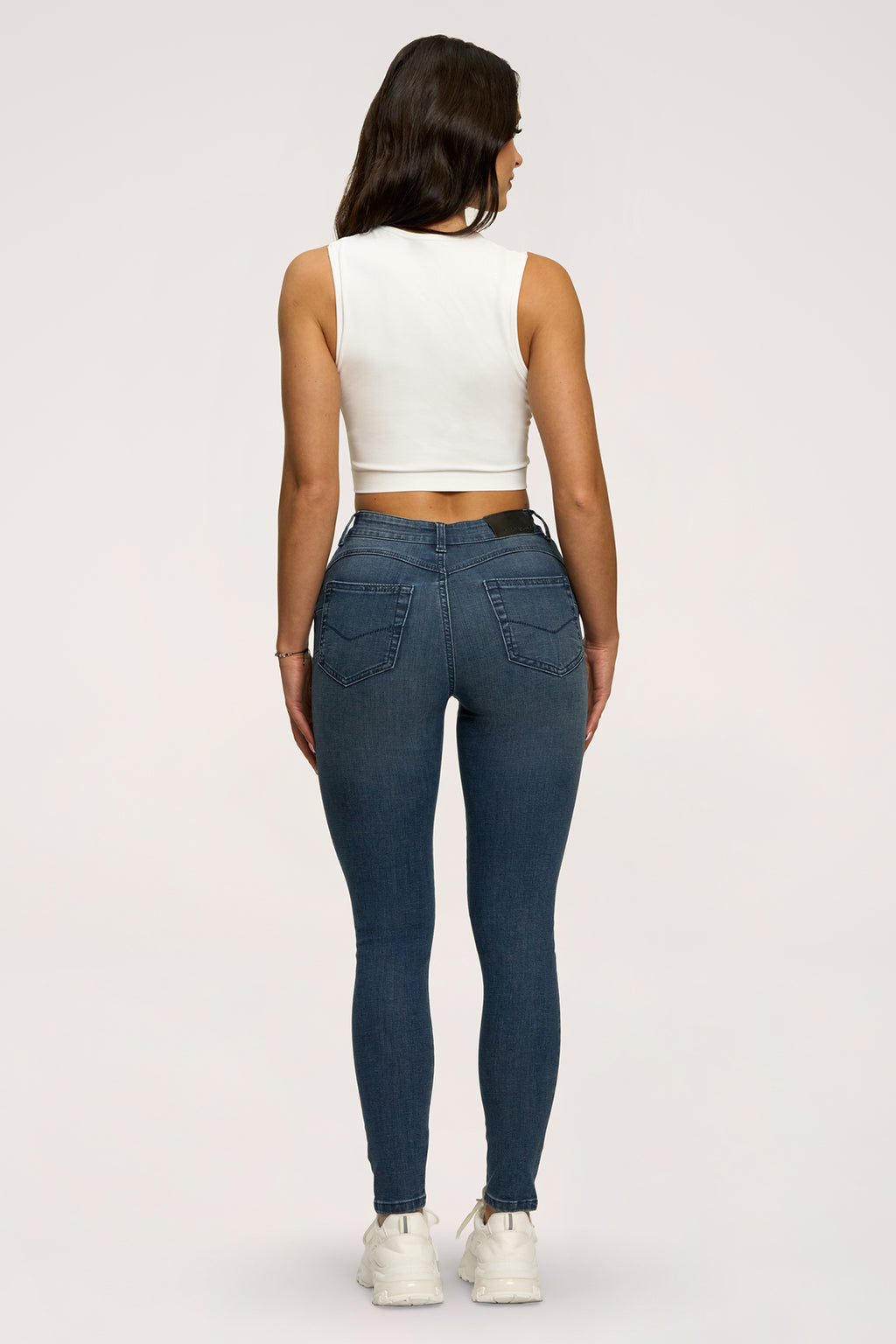 Traperice skinny perfect slim navy blue