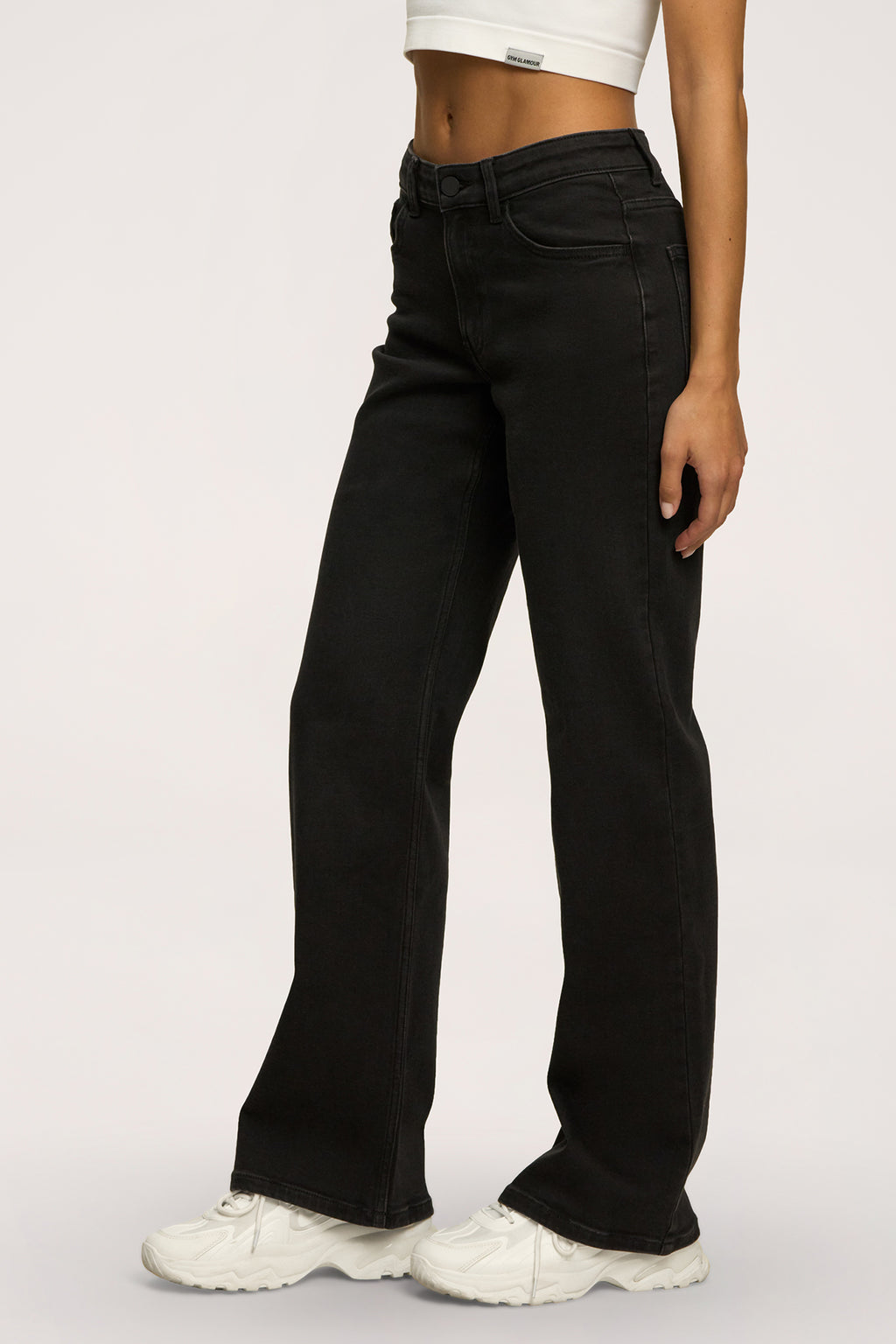 Wide traperice s niskim strukom black