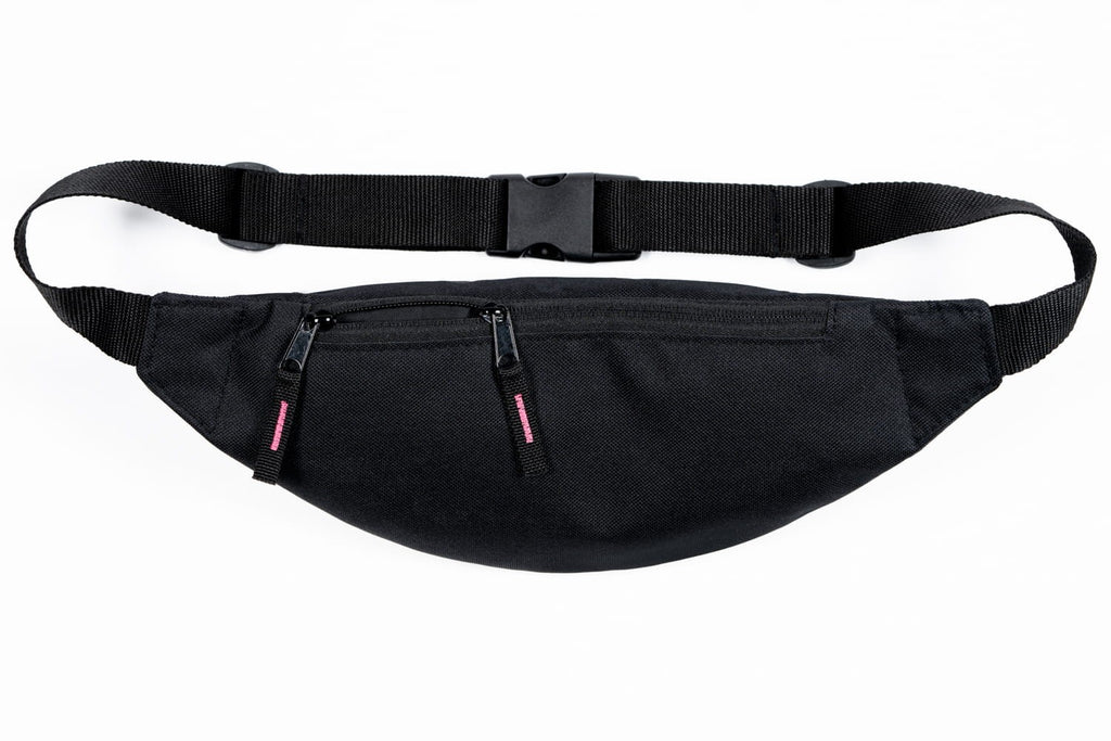 Torbica oko struka classic black & rose