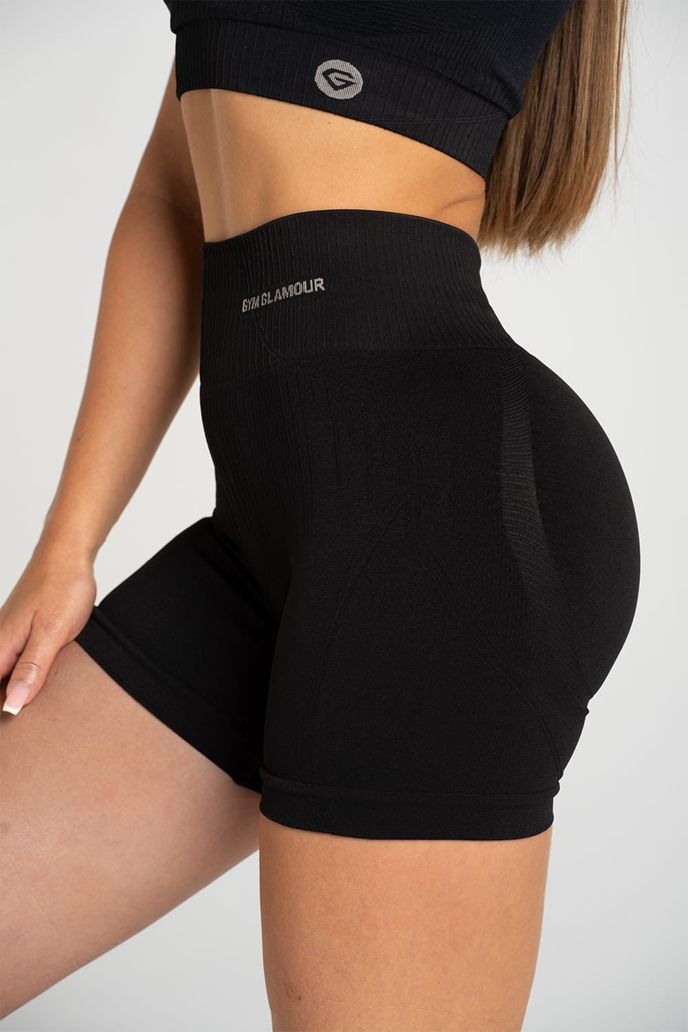Kratke hlačice push up 2.0 black