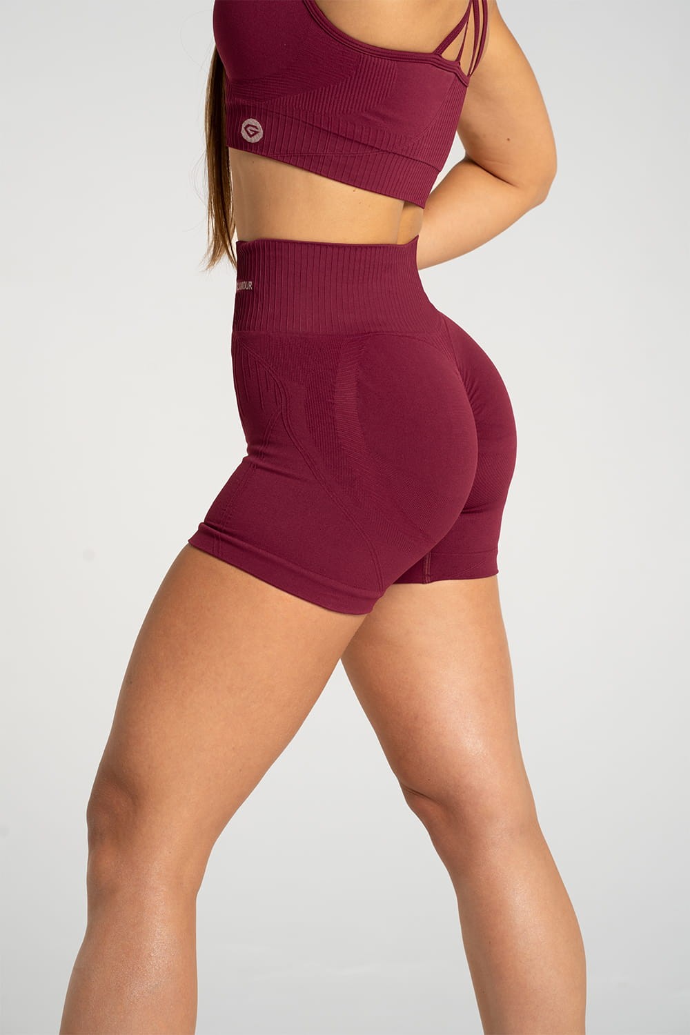 Kratke hlačice push up 2.0 merlot
