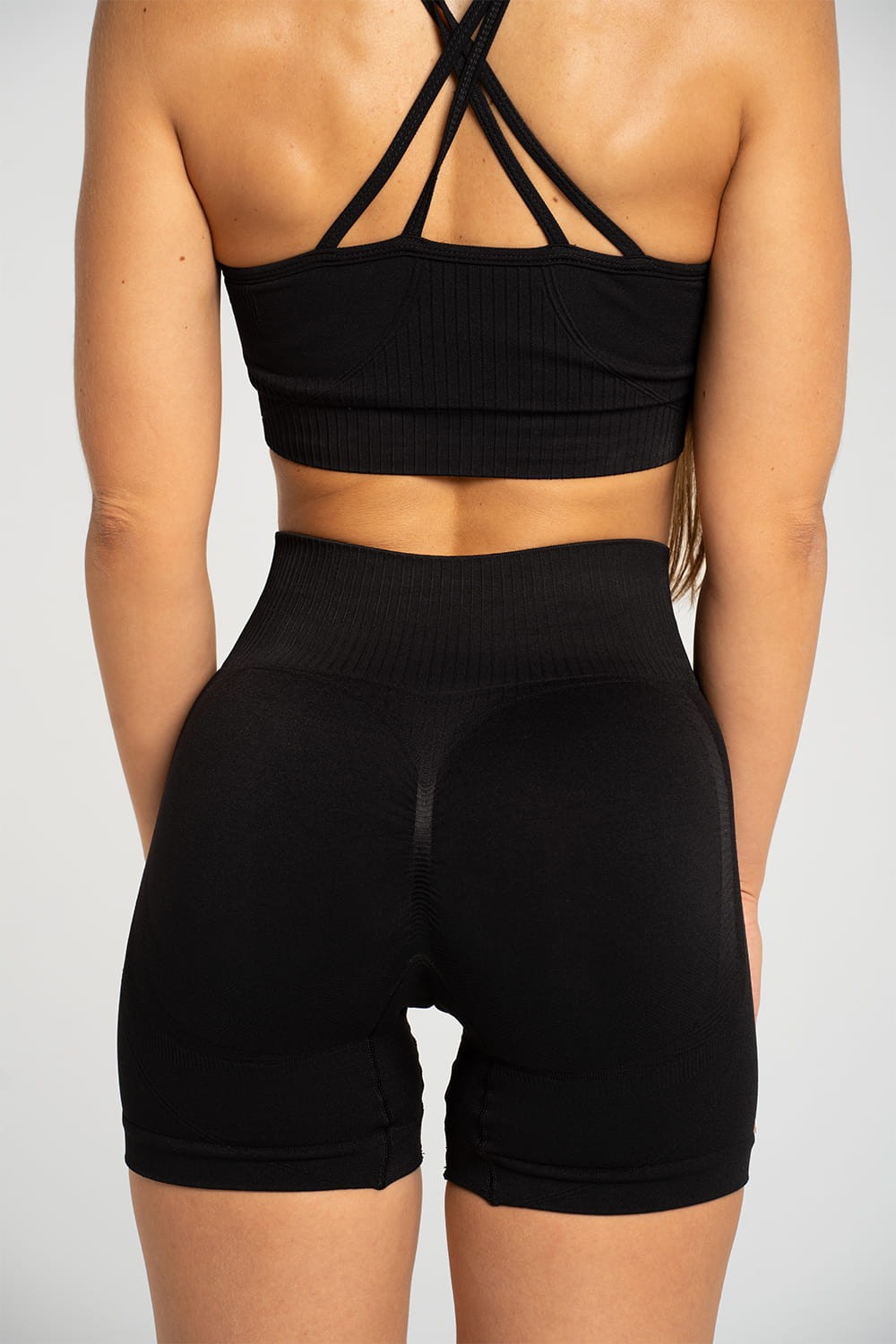 Kratke hlačice push up 2.0 black