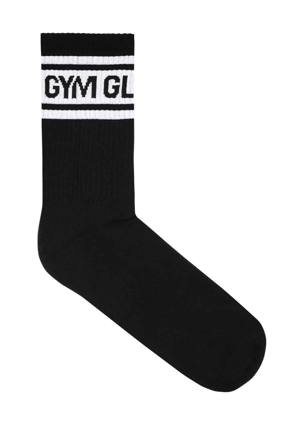 Duge čarape GYM GLAMOUR crne 2-pak - vel. 37-40