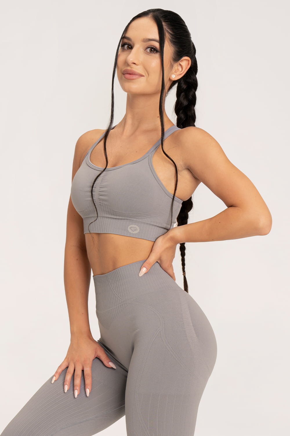 Push up grudnjak 2.0 ghost grey