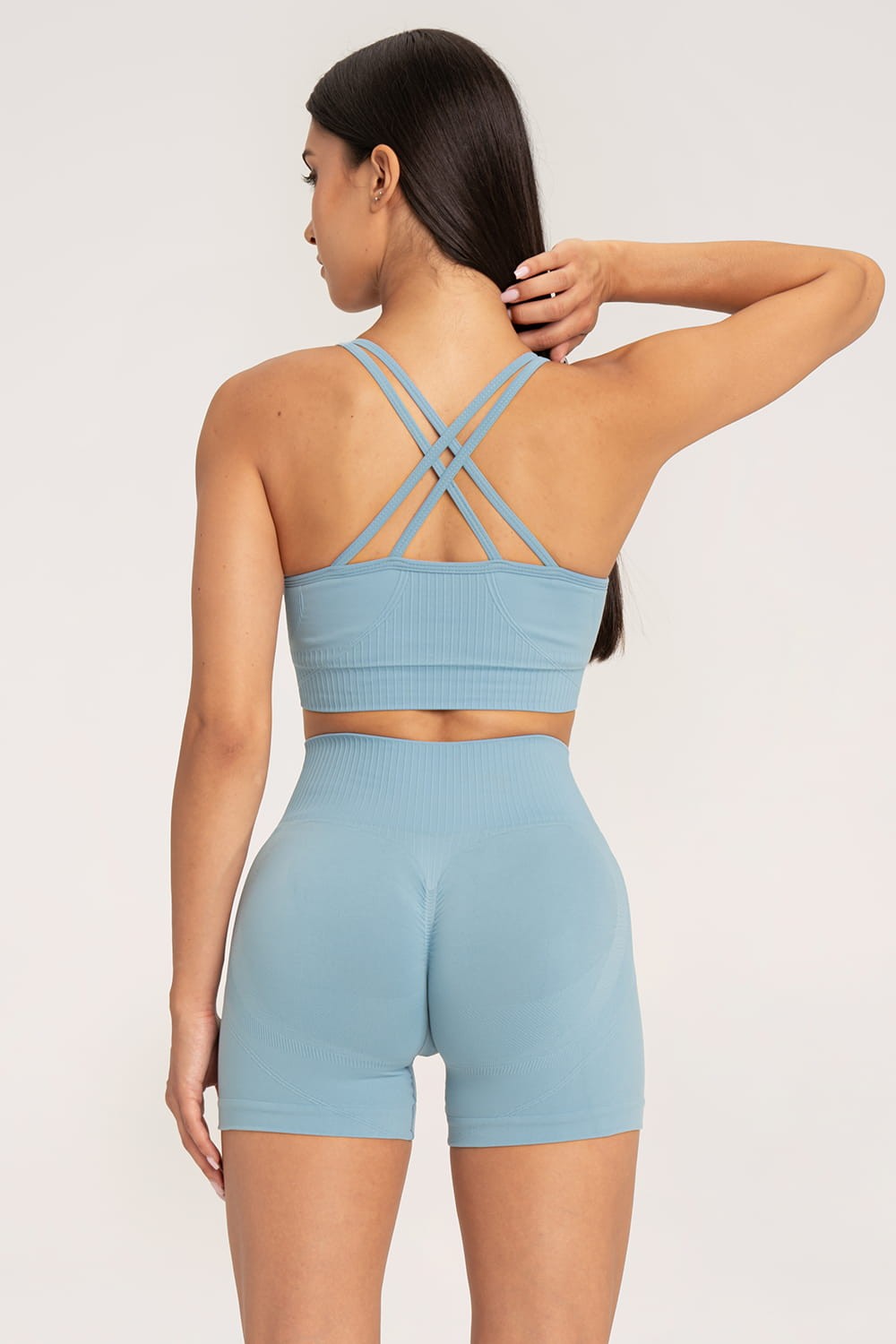 Kratke hlačice push up 2.0 blue lagoon