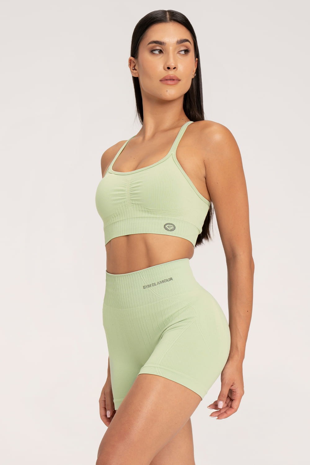 Kratke hlačice push up 2.0 pistachio