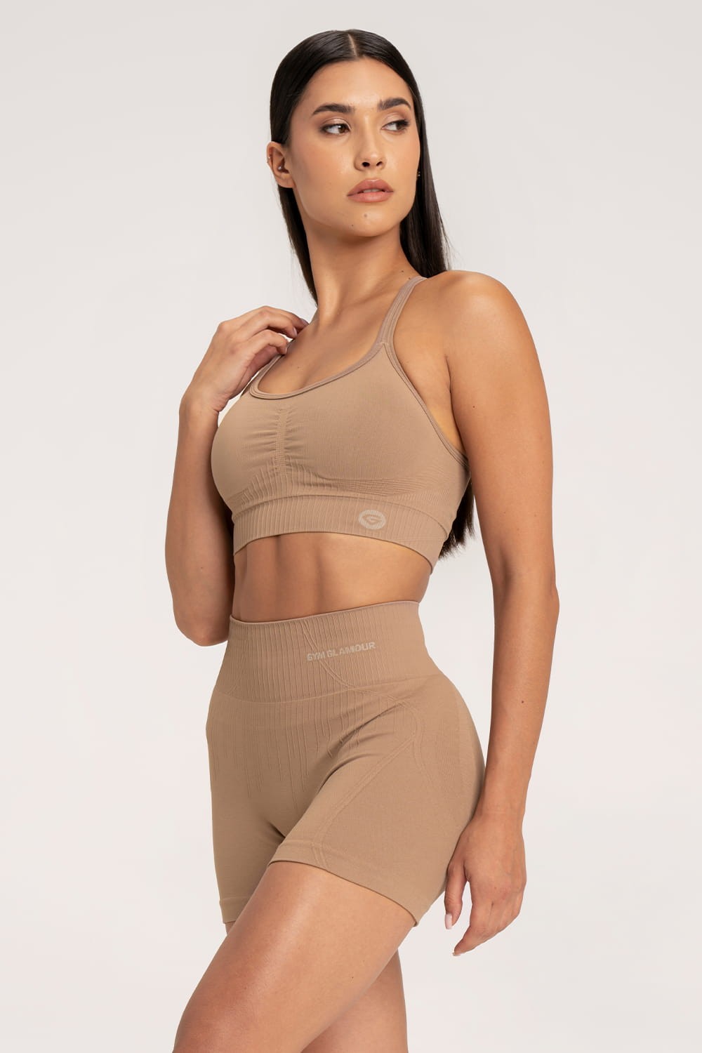 Kratke hlačice push up 2.0 nougat