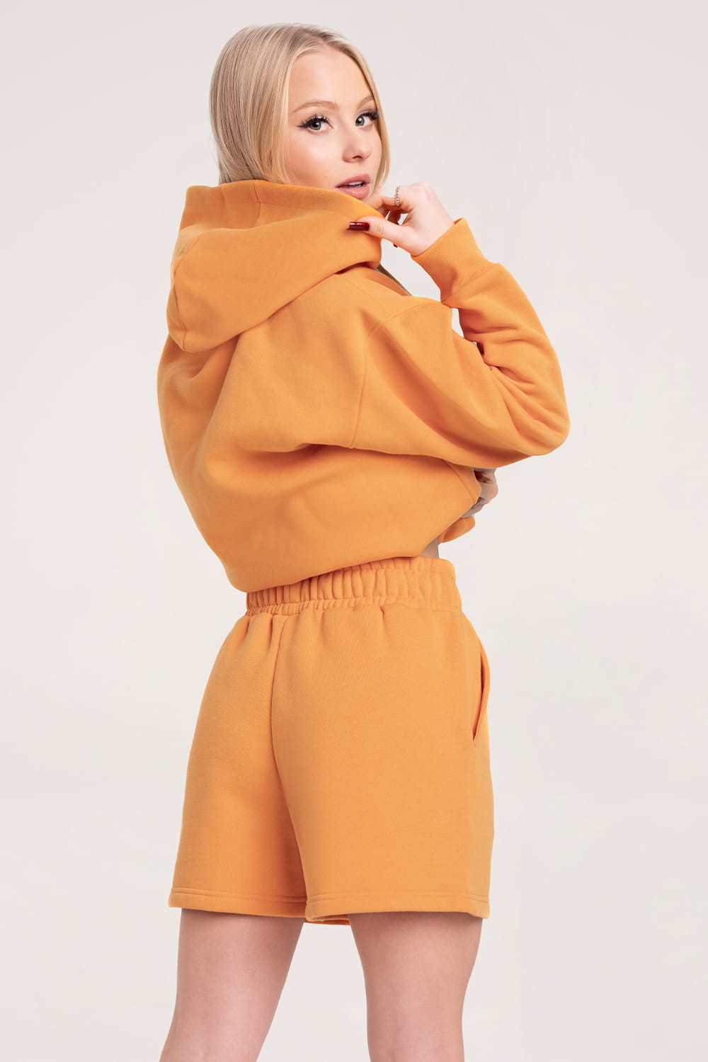 Trenirke kratke hlače tangerine