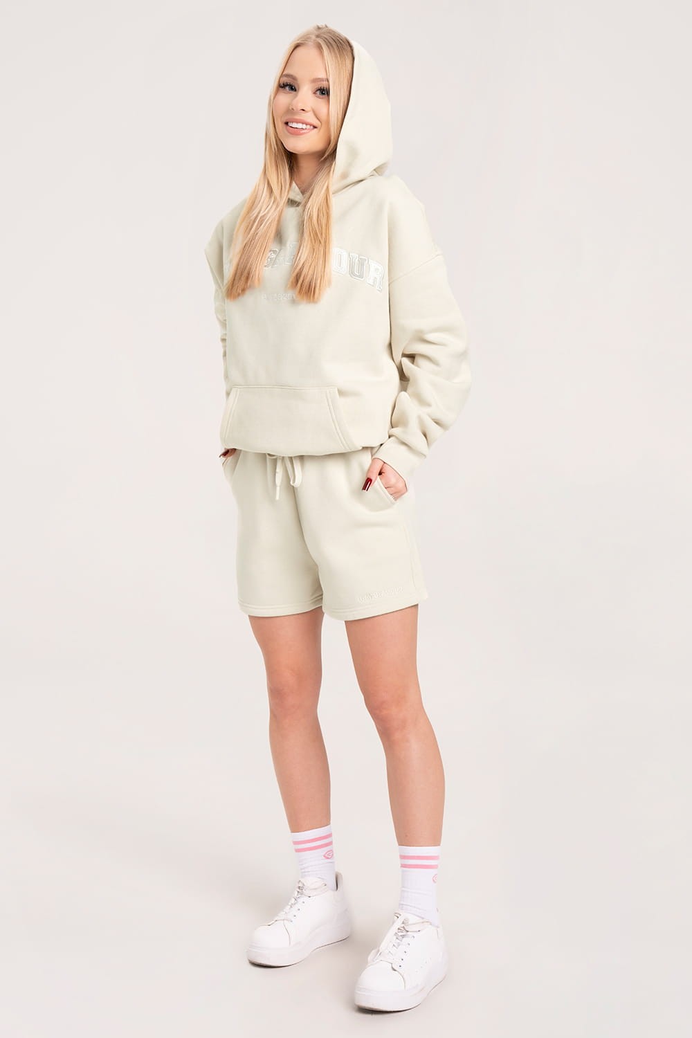 Kratke hlače od trenirke off white