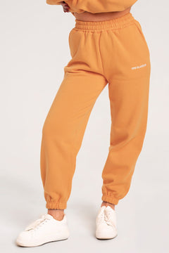 Hlače trenirke tangerine