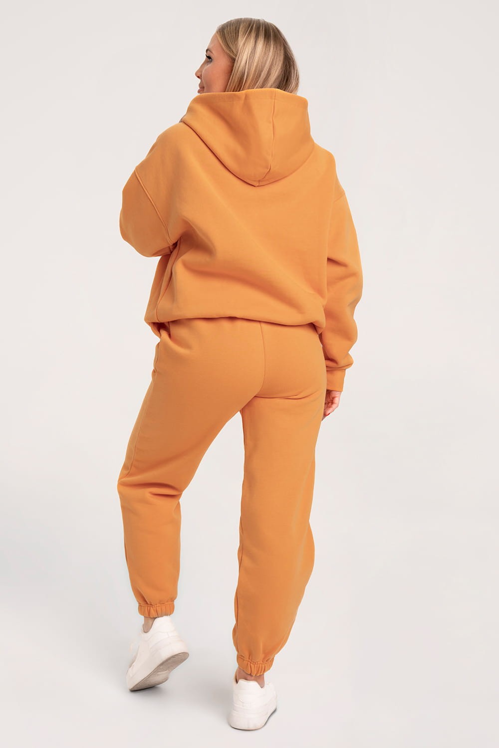 Hlače trenirke tangerine