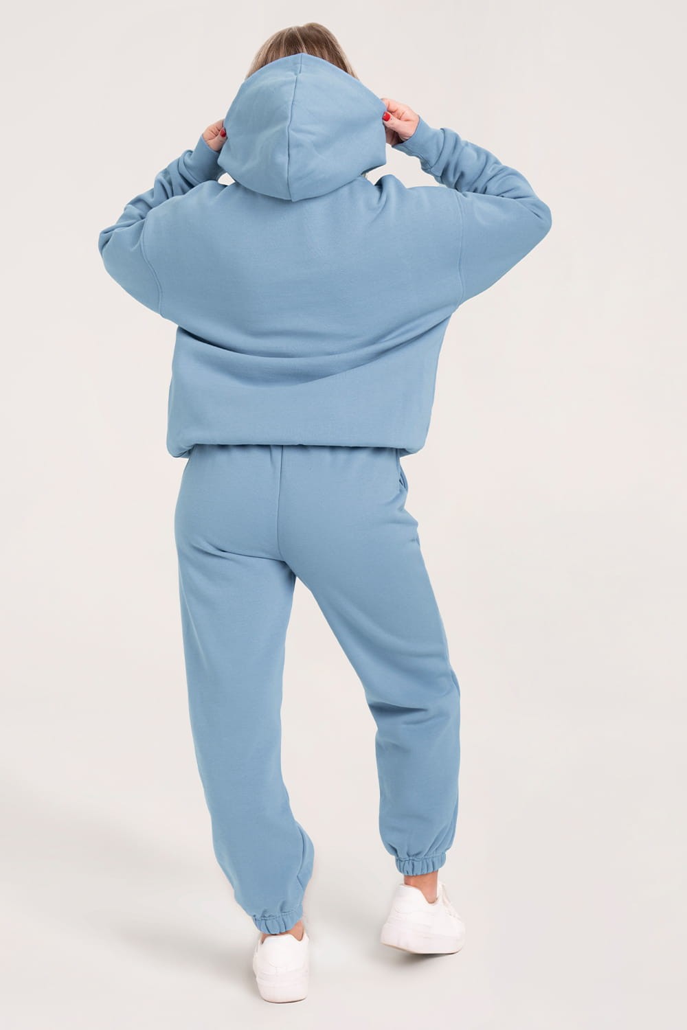Hlače trenirke sky blue