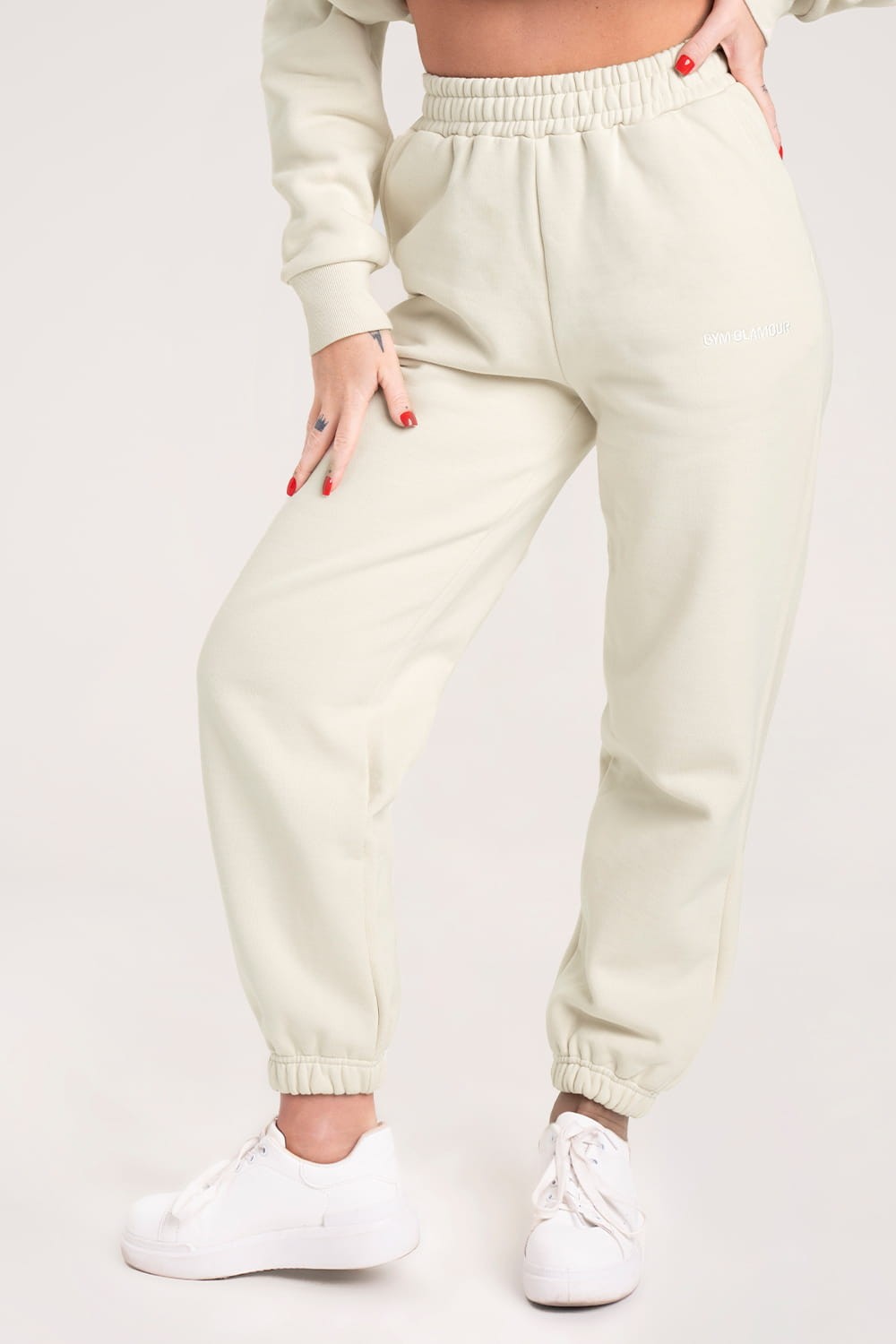 Hlače trenirke off white