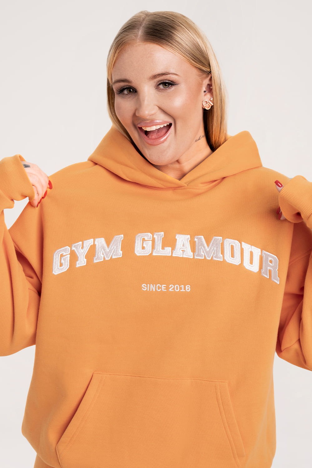 College dukserica tangerine