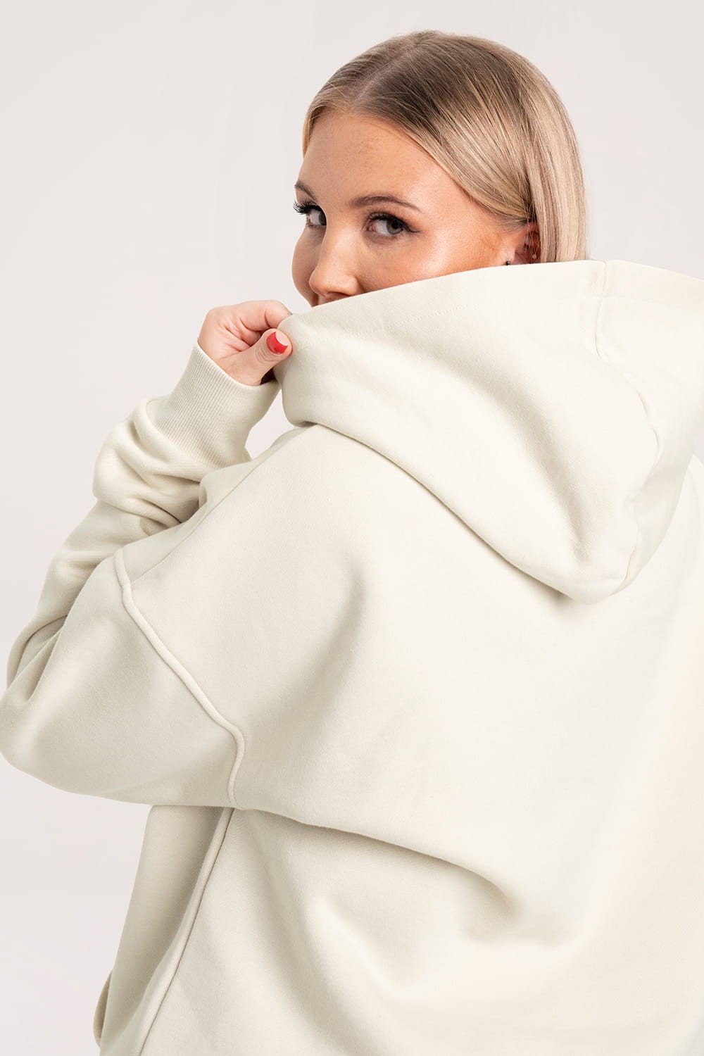 College majica s kapuljačom off white