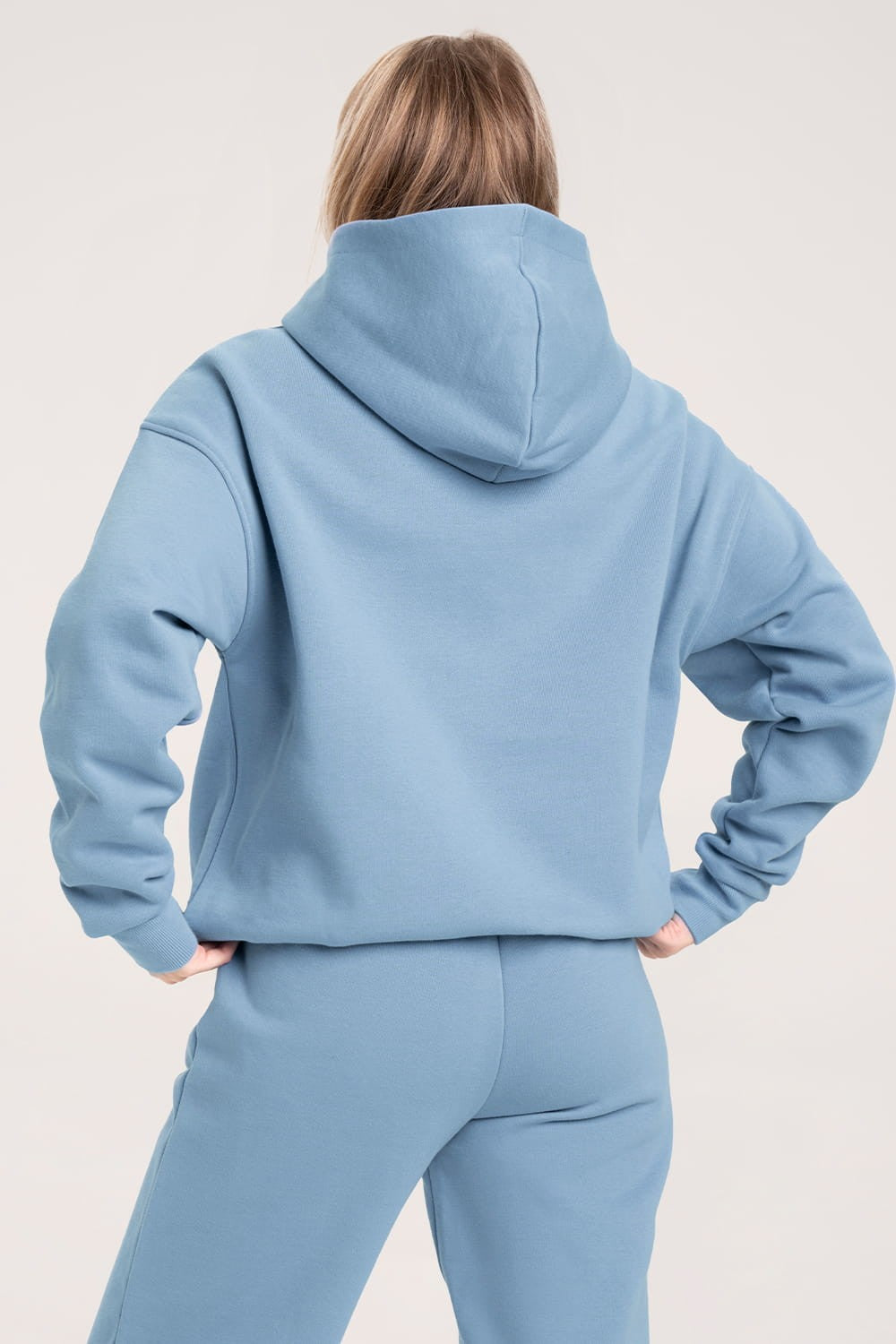 College majica sky blue