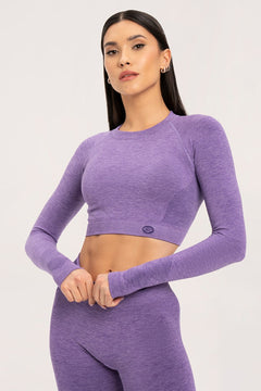 Longsleeve seamless violet
